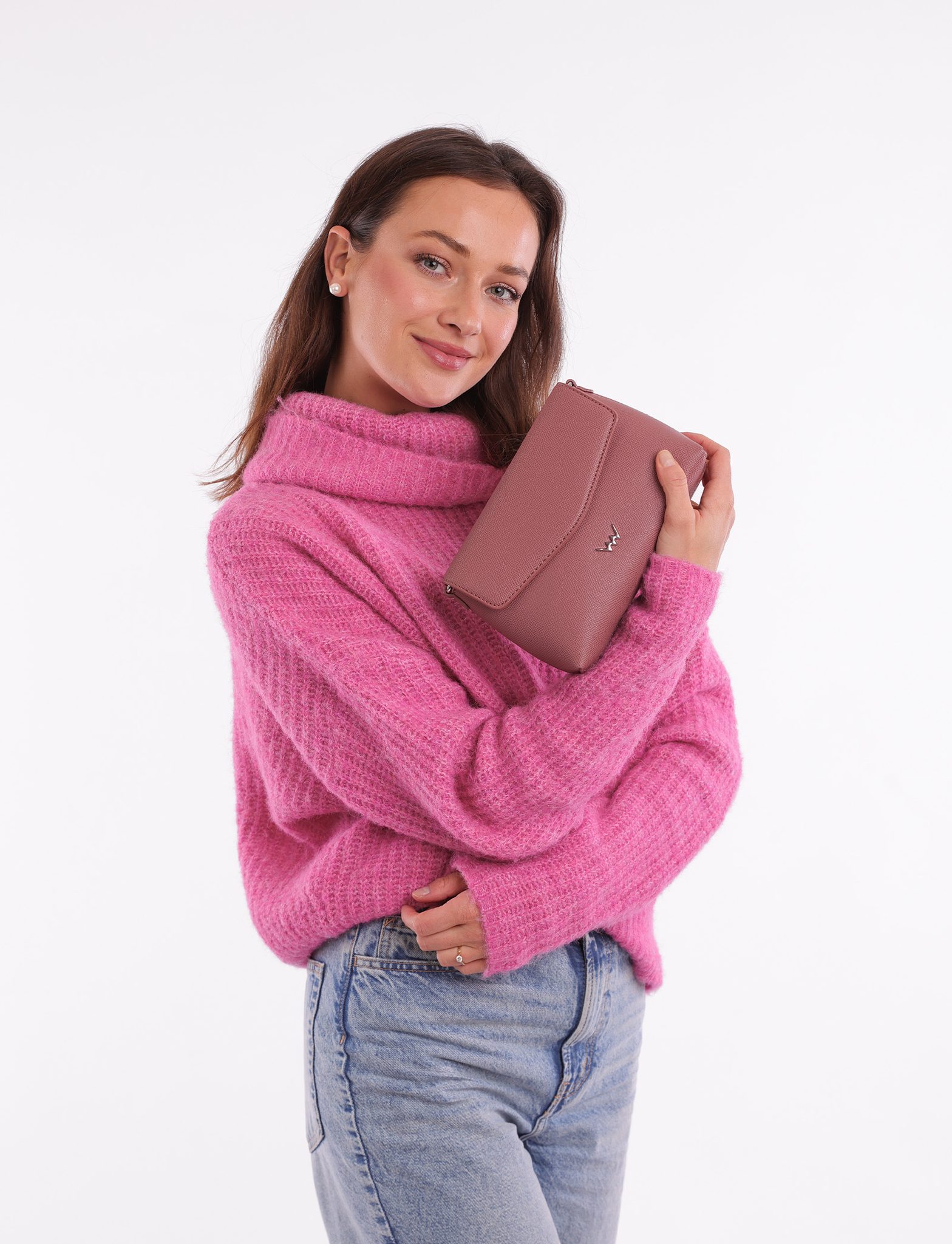 Geantă Silvano Roz Pădure