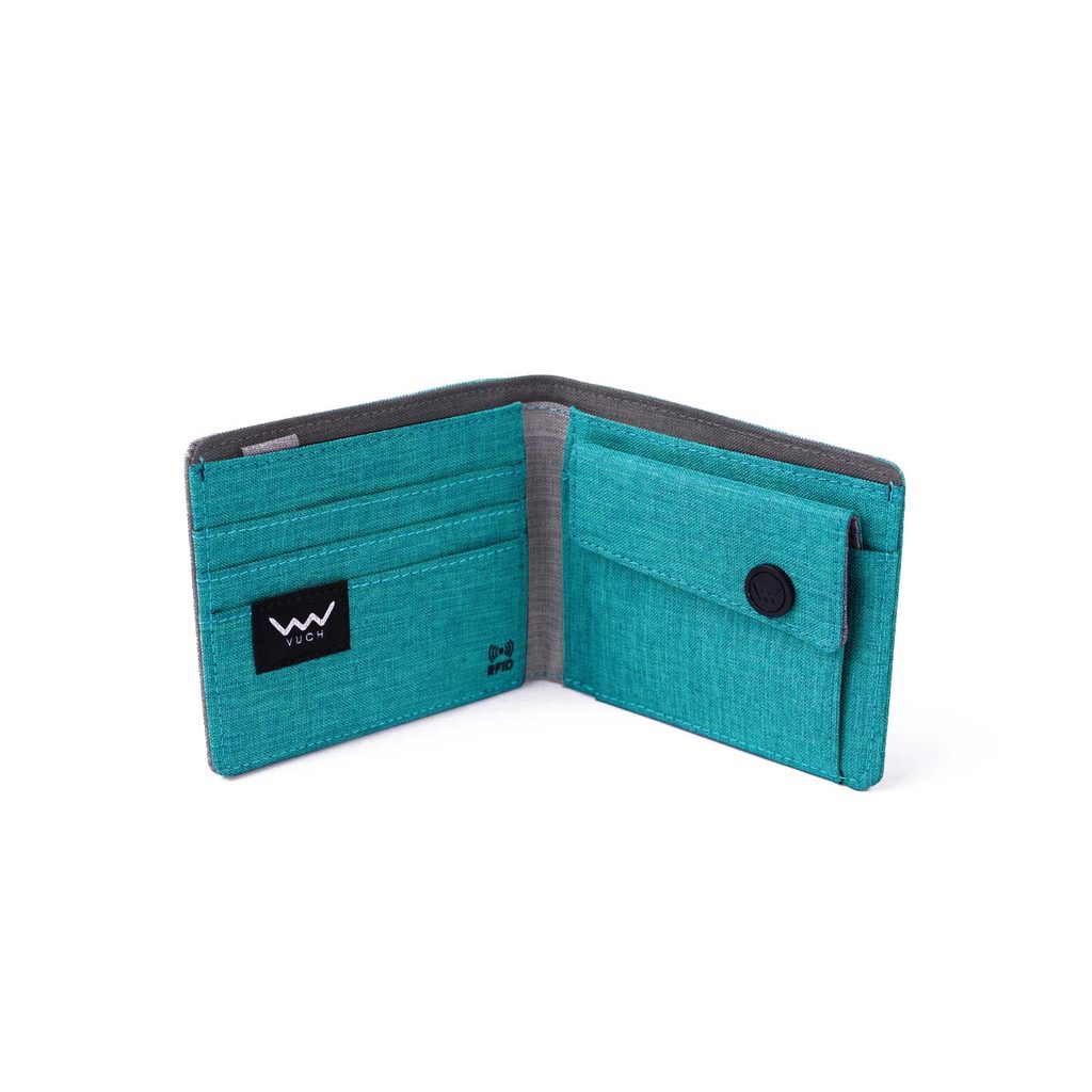 Portofel albastru bărbătesc Cruell