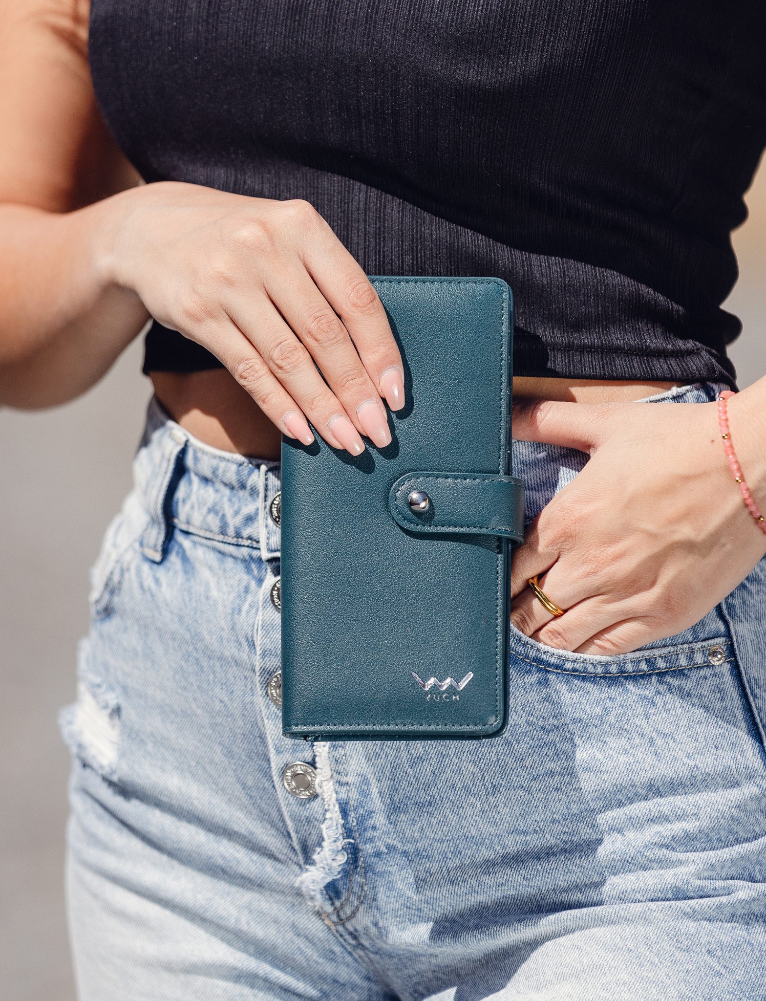 Portofele pentru femei Vuch - petrol