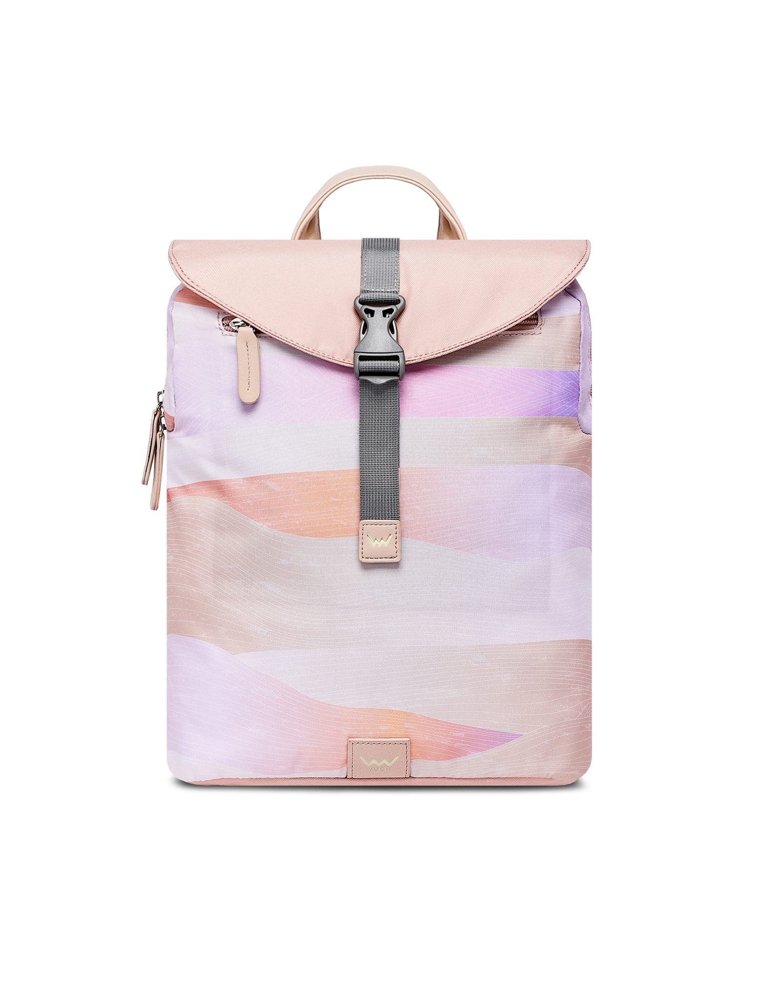 VUCH Corbin Waves Pink city backpack