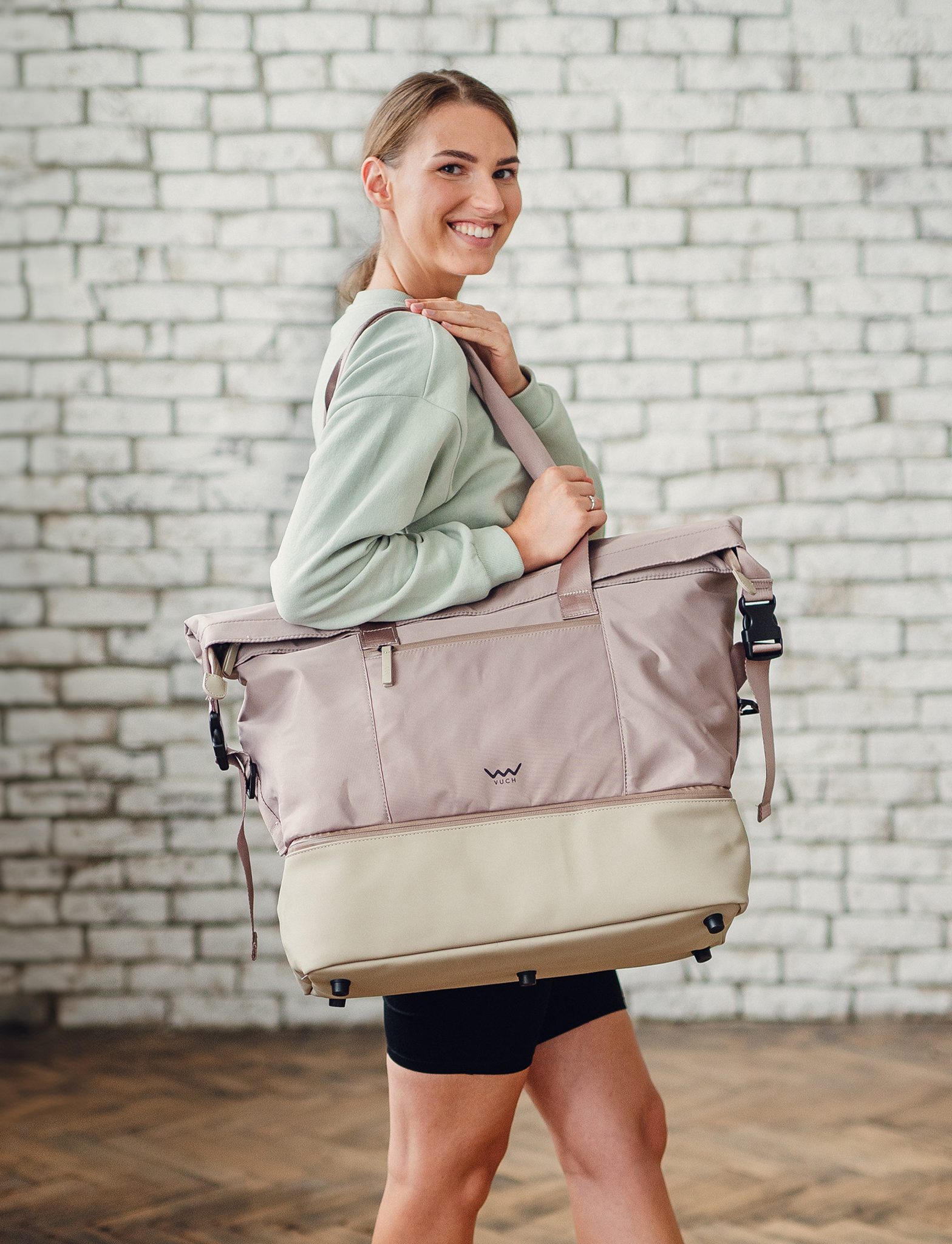 VUCH Eliana Beige handbag
