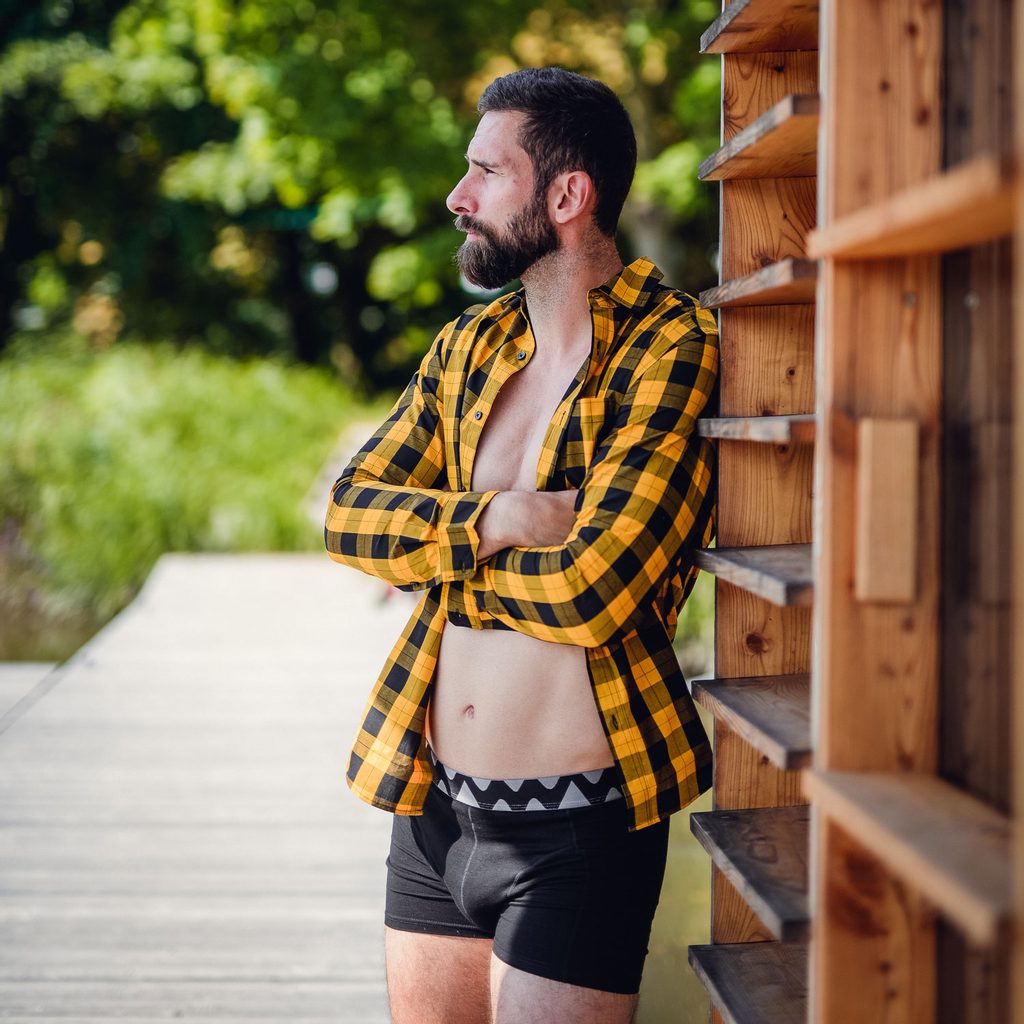 Boxeri bărbătești Evans Black