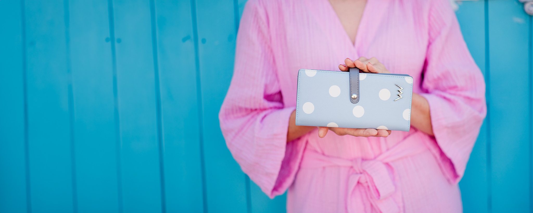VUCH Cissy Light Blue Wallet