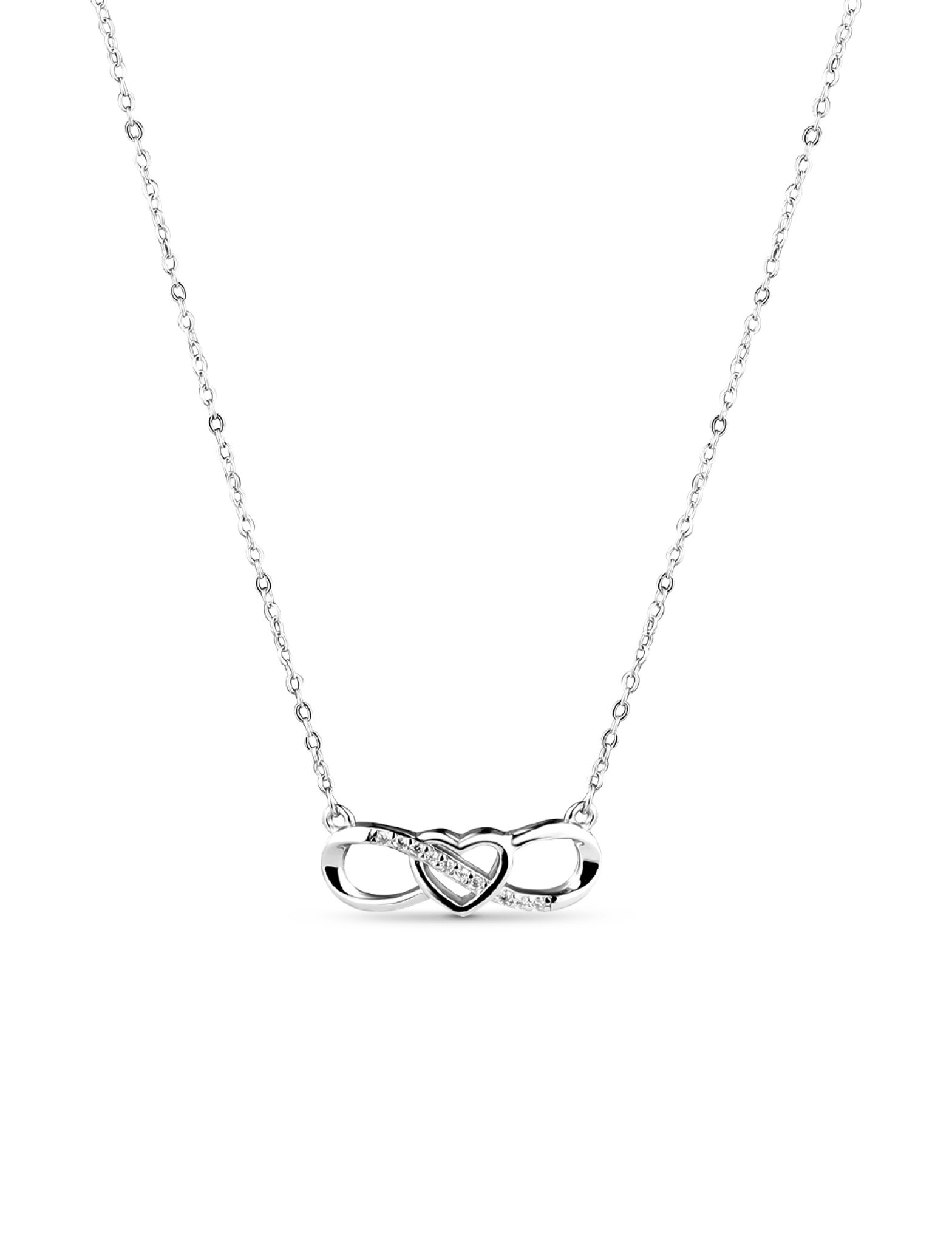 VUCH Noreya Silver Necklace