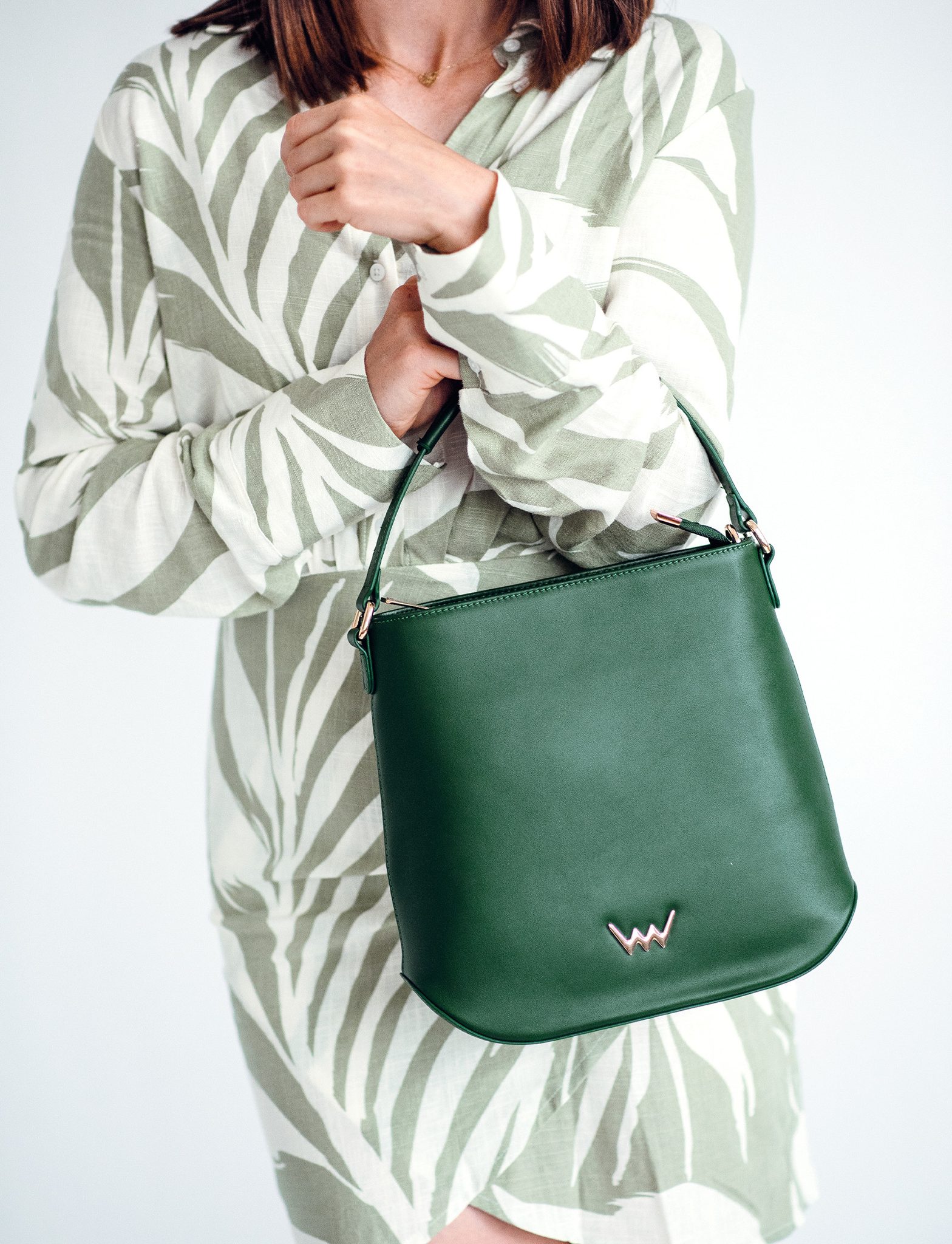 VUCH Anerien Green Handbag