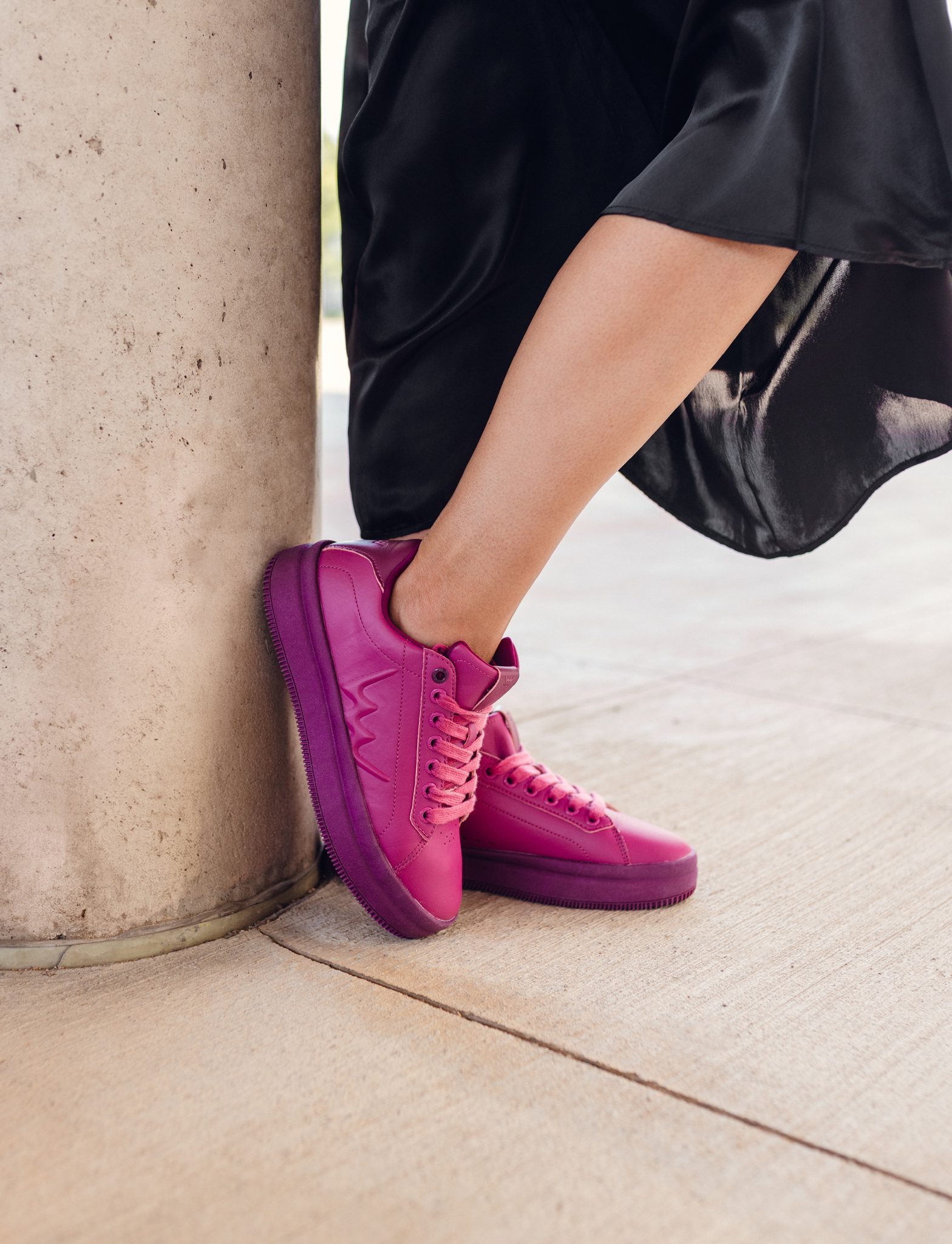 VUCH Lucky Purple Sneaker