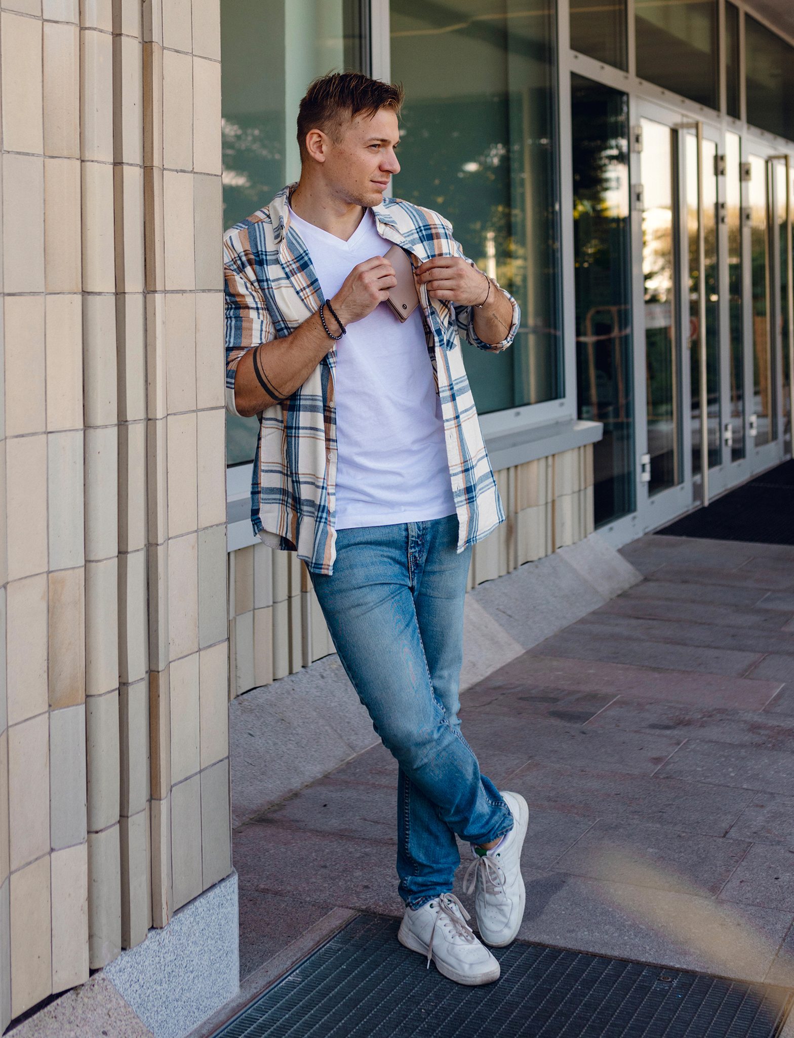 VUCH Crew Dusty Beige Wallet