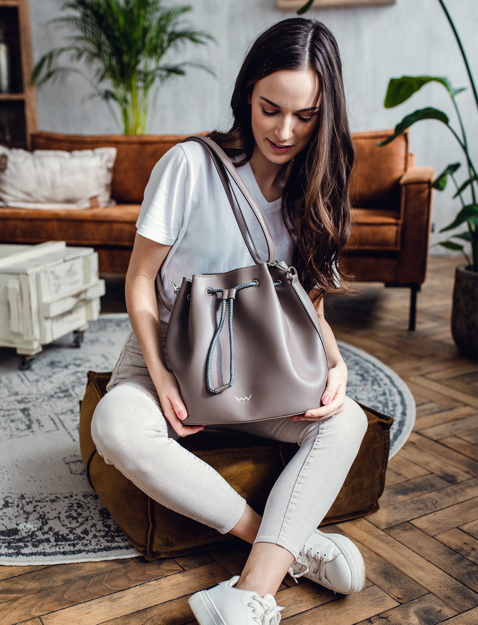 Genti pentru femei Vuch - maro inchis