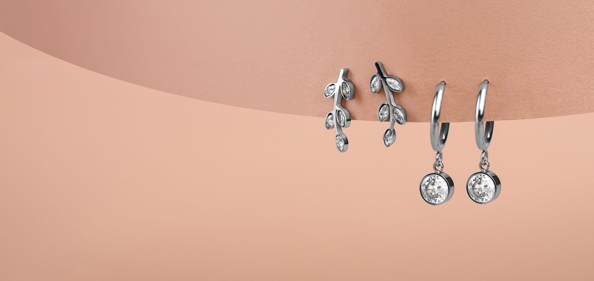 Infinity Silver Earrings