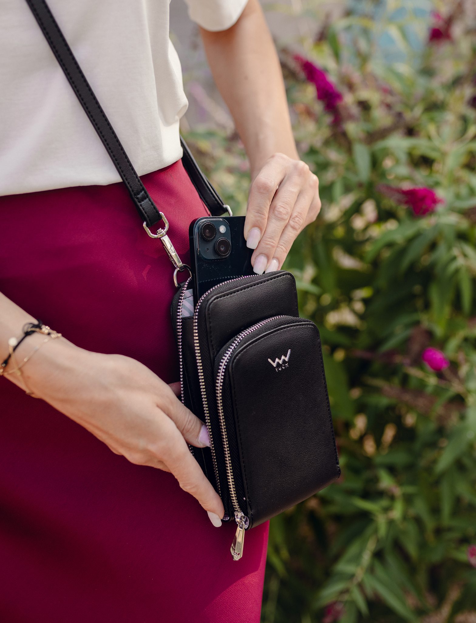 VUCH Rosia Black Wallet