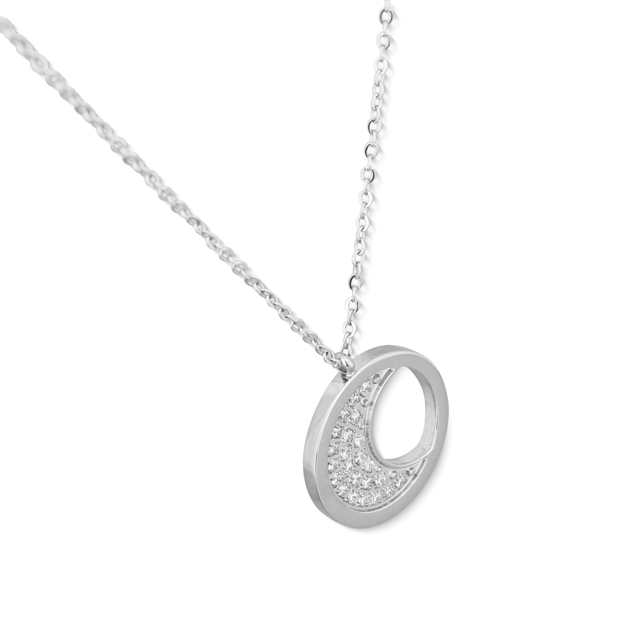 Moon Silver Necklace