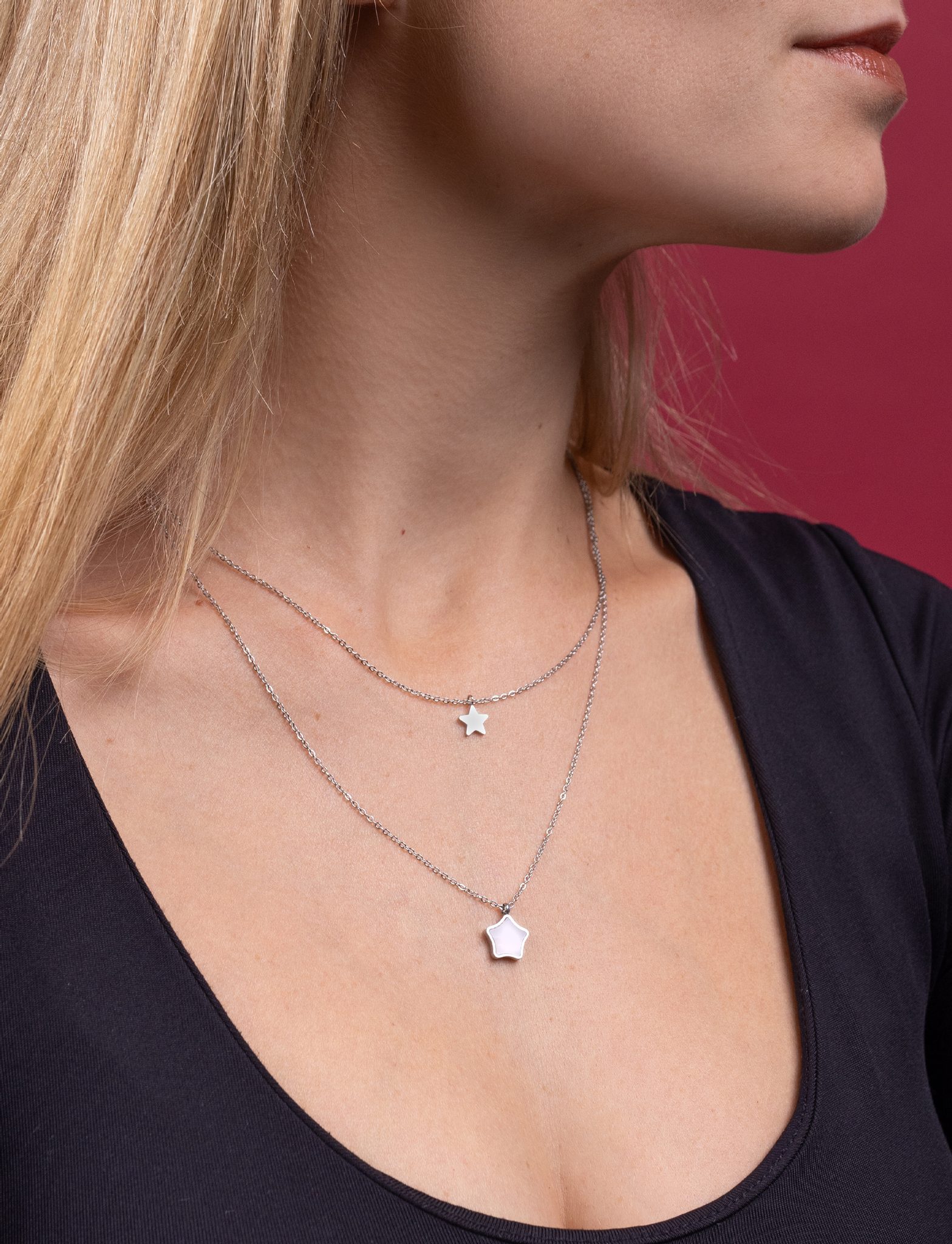 Moore Silver Necklace