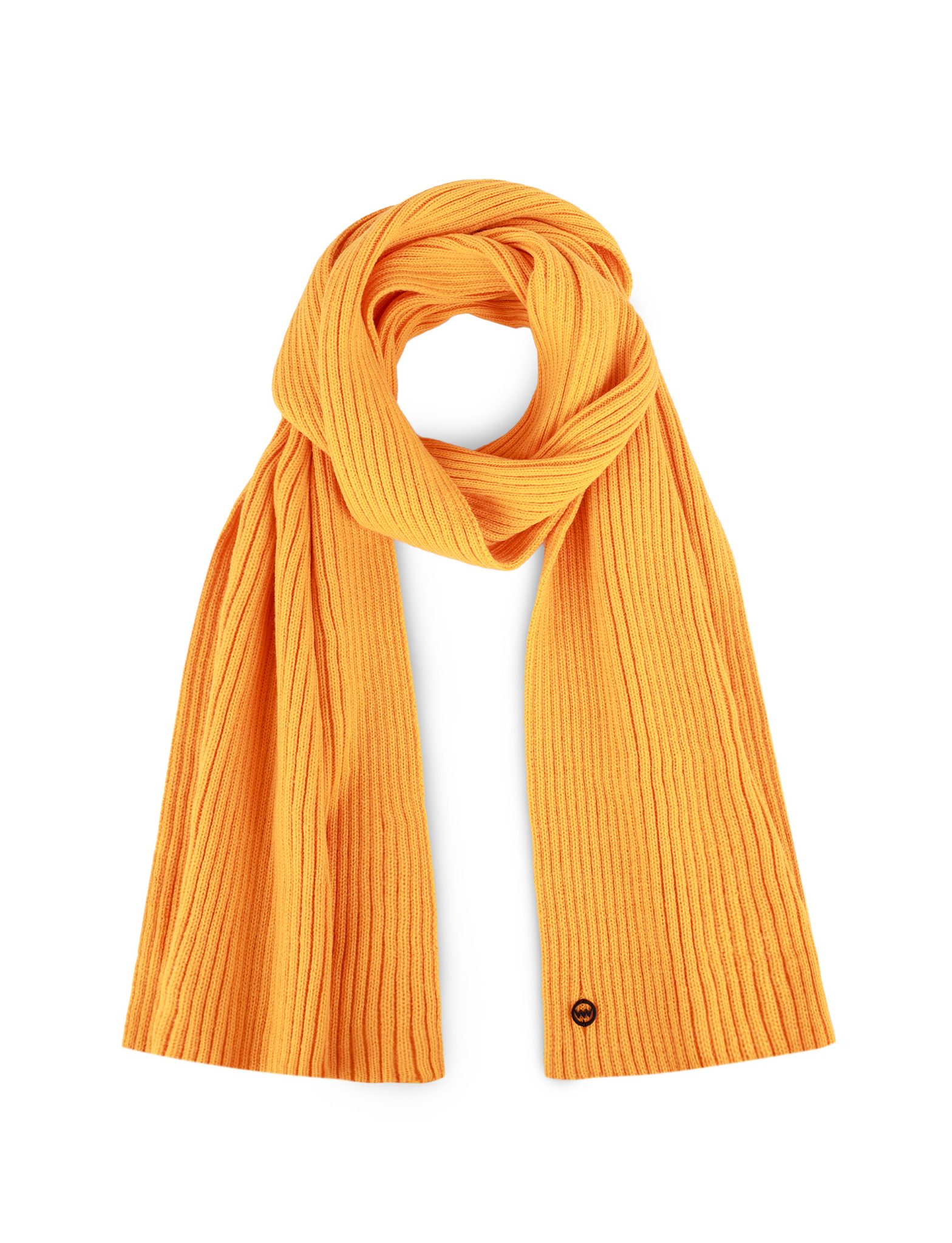 Žltý pletený šál Rowdy SC