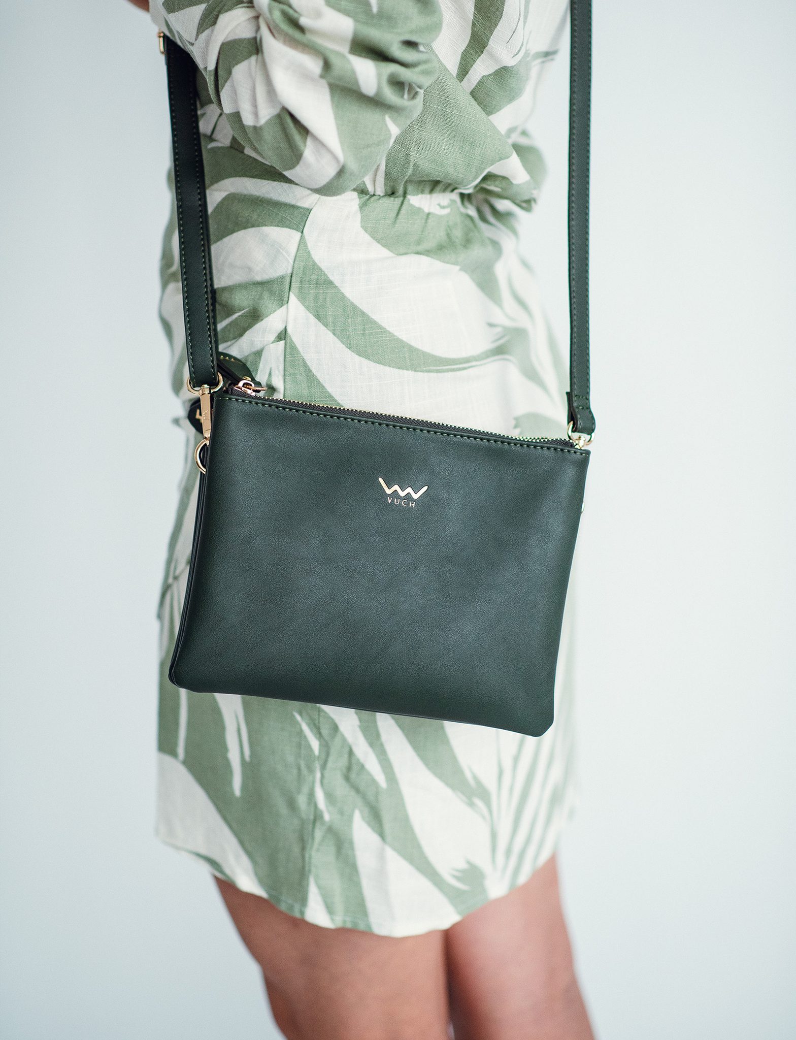 VUCH Anna Dark Green Handbag