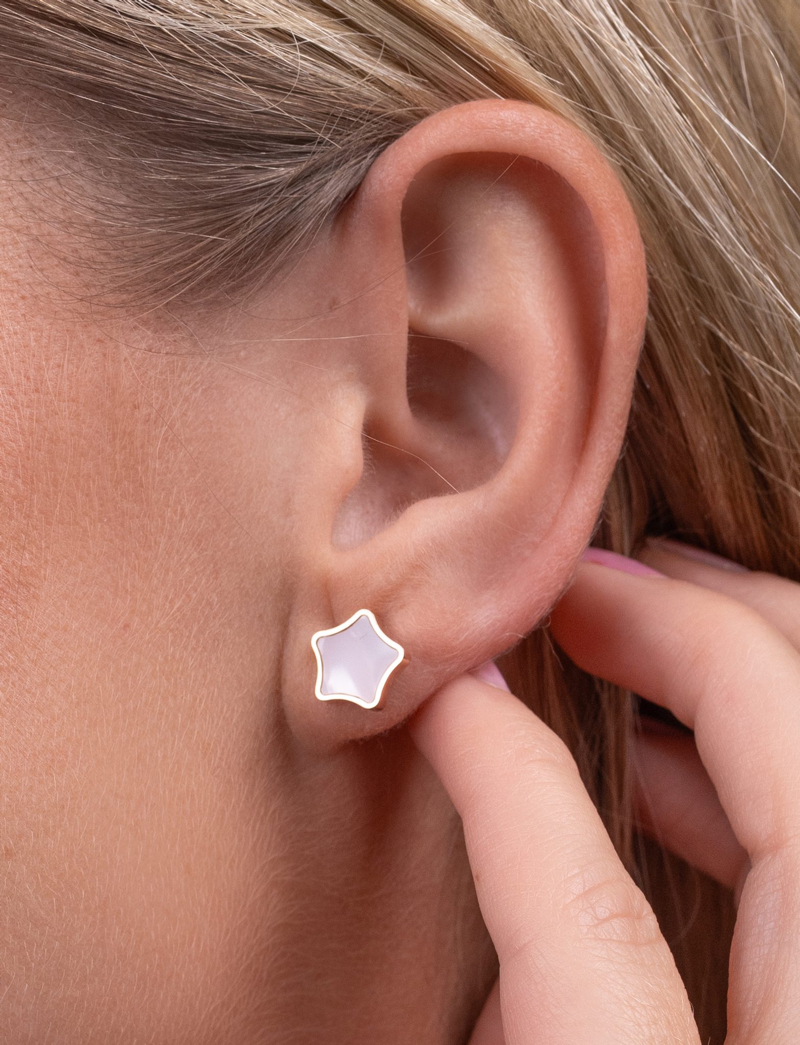 Moore Rose Gold Earrings