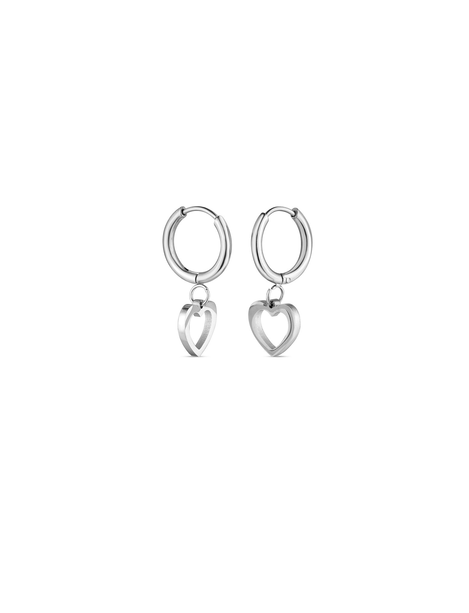 Glimmer Silver Earrings