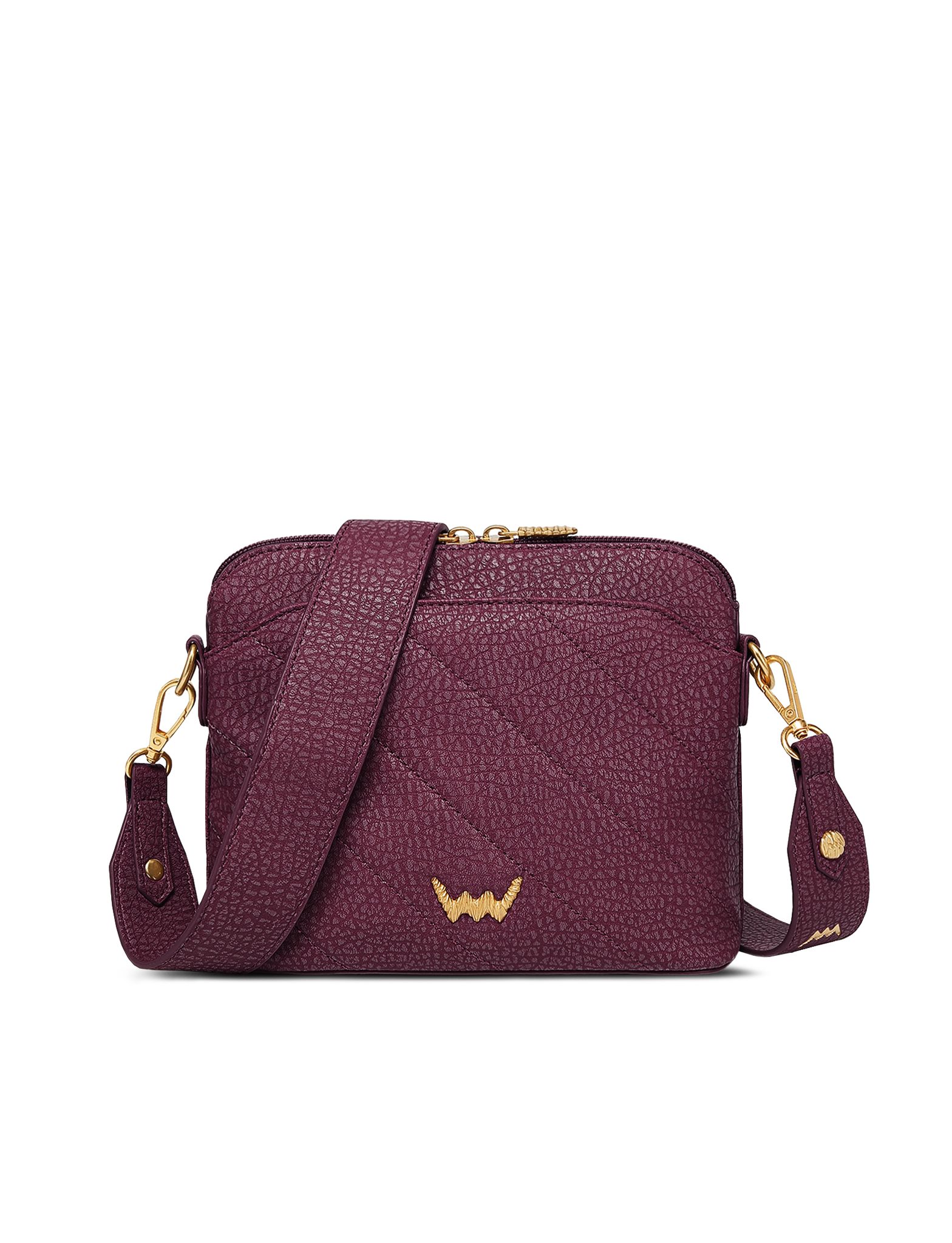 Fossy Belle vínovo červená kabelka