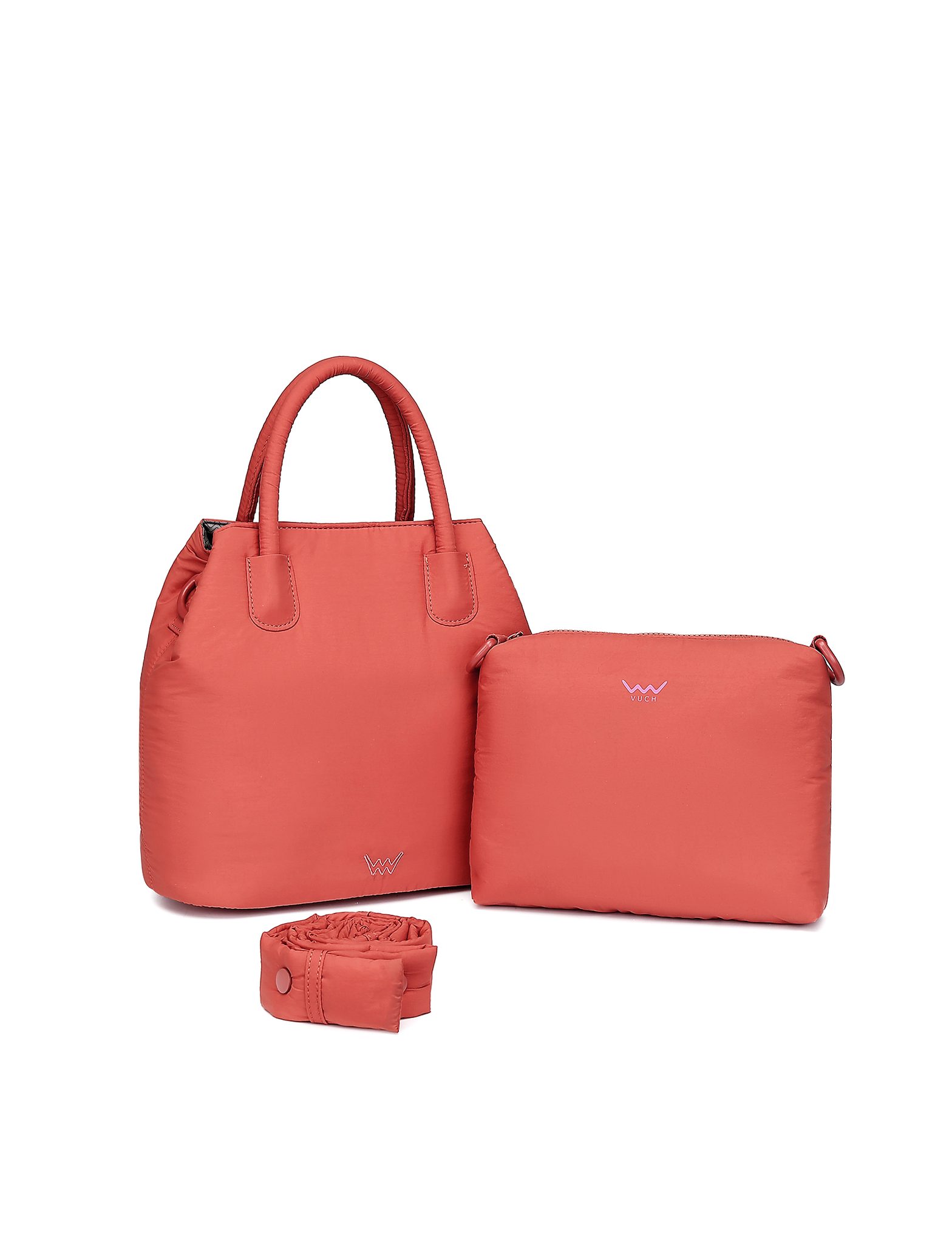 VUCH Gabi Fluffy Red Handbag