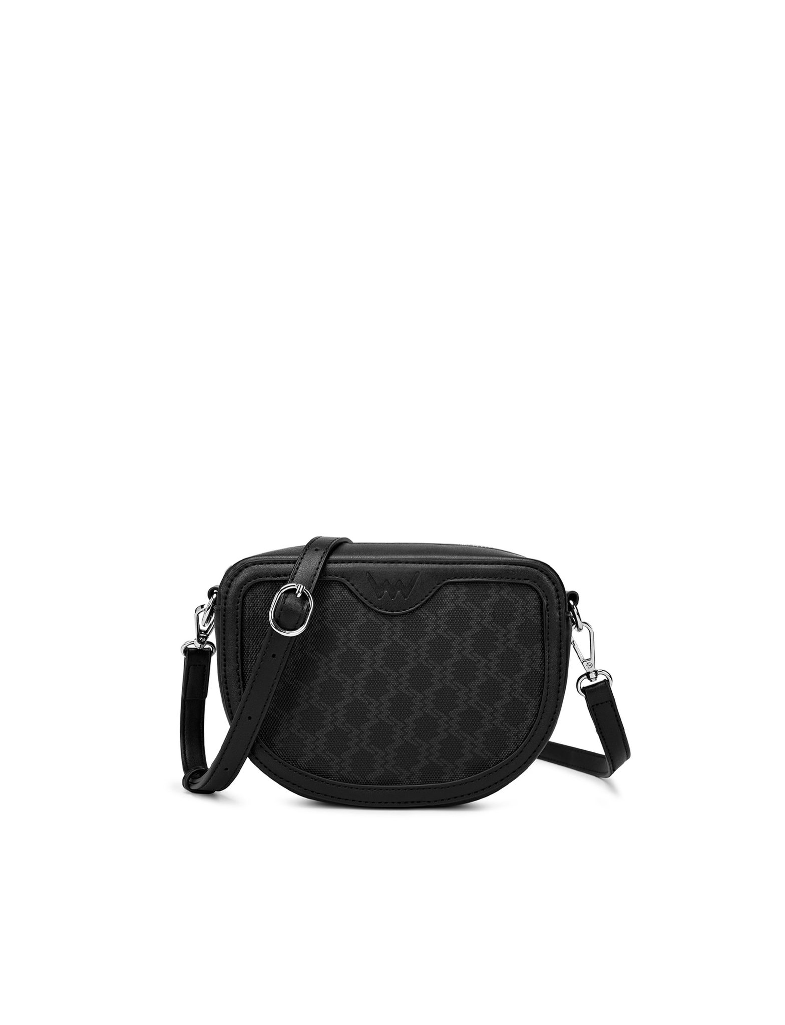 Черна чанта през рамо Elowe