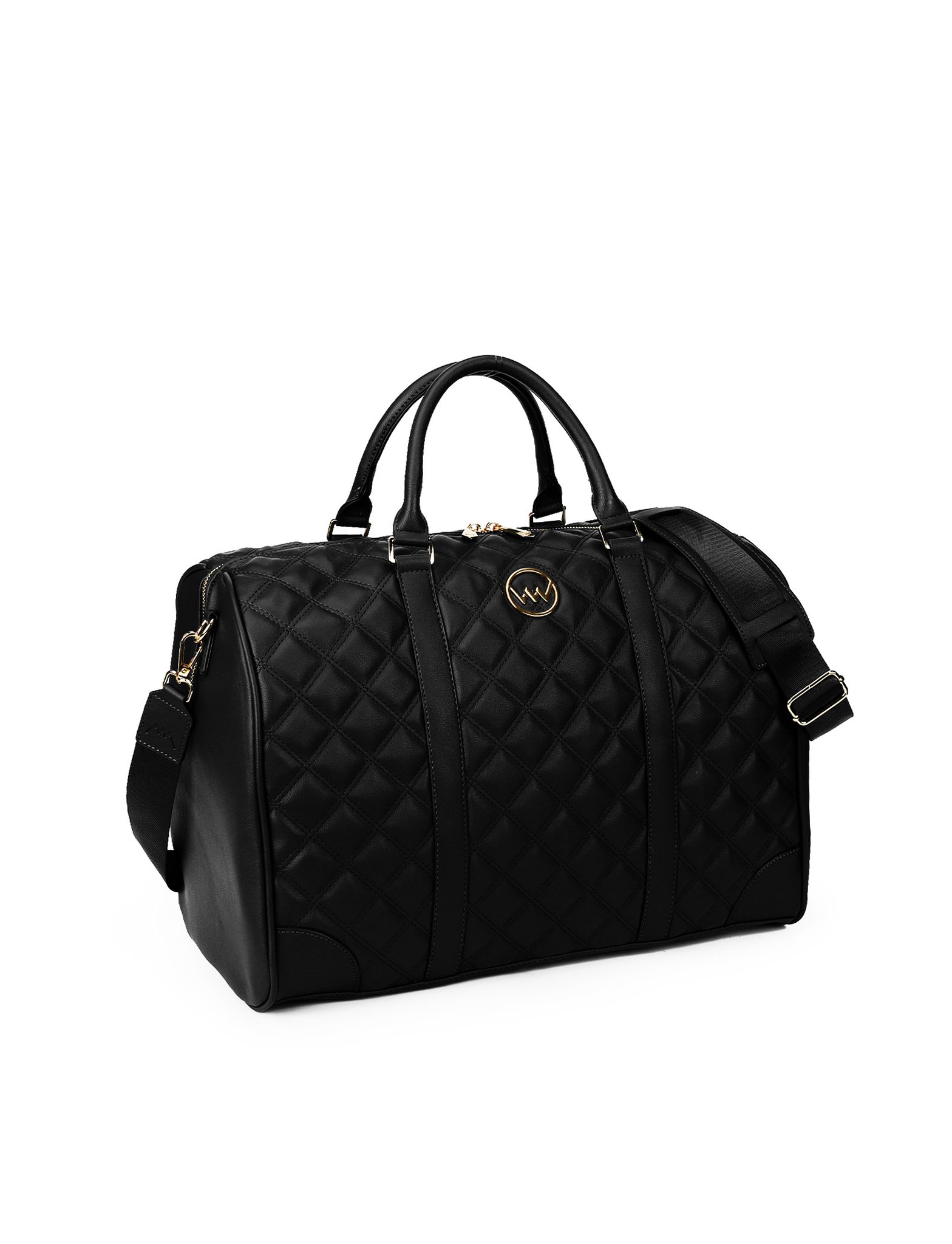 VUCH Shirleen Black Travel Bag