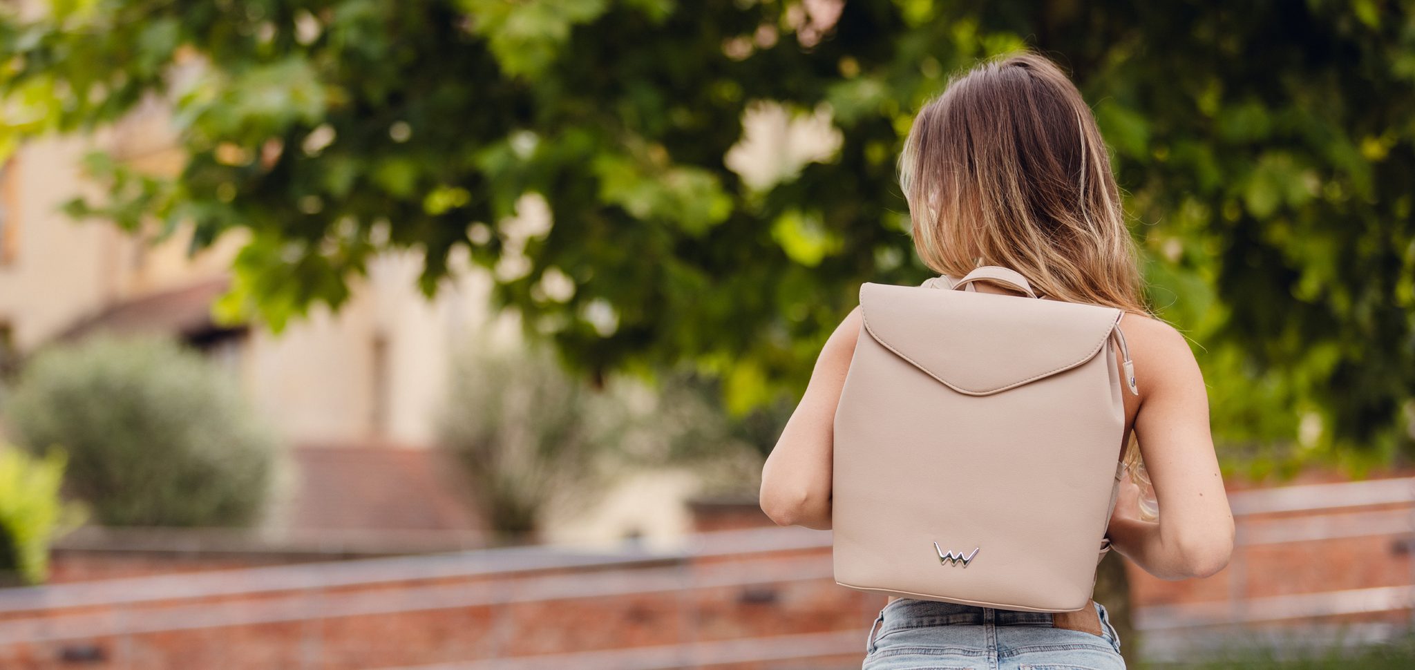 VUCH Joanna Beige city backpack