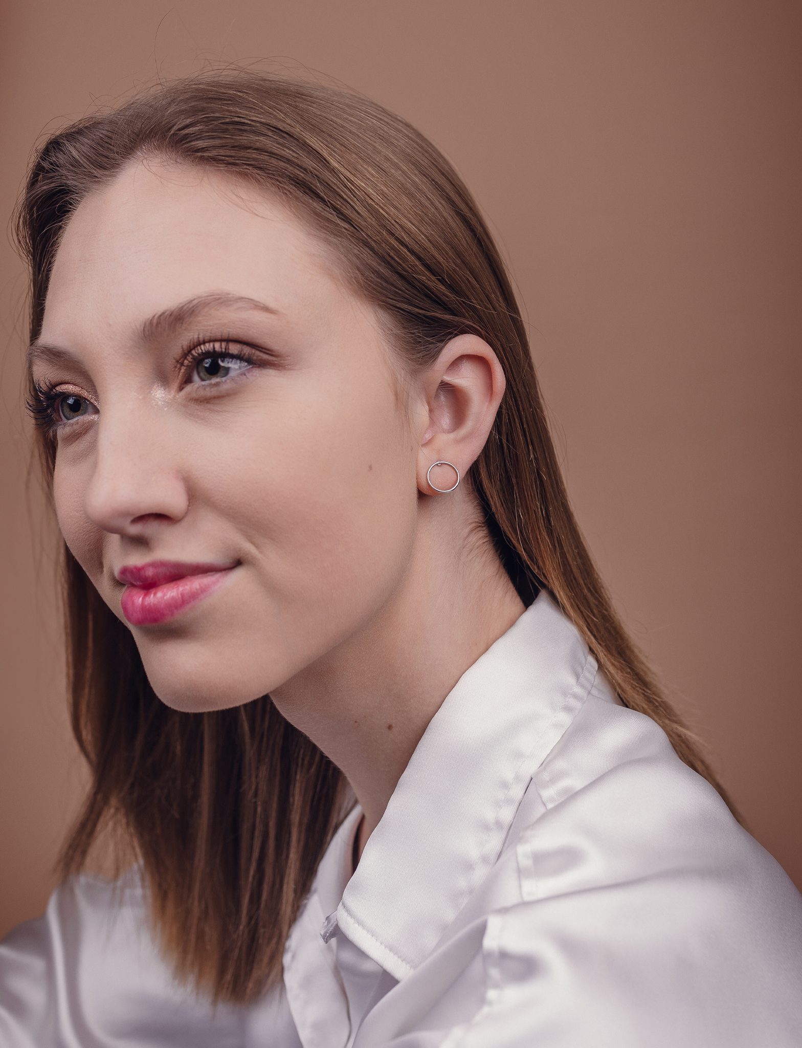 Cercei din argint Qupia