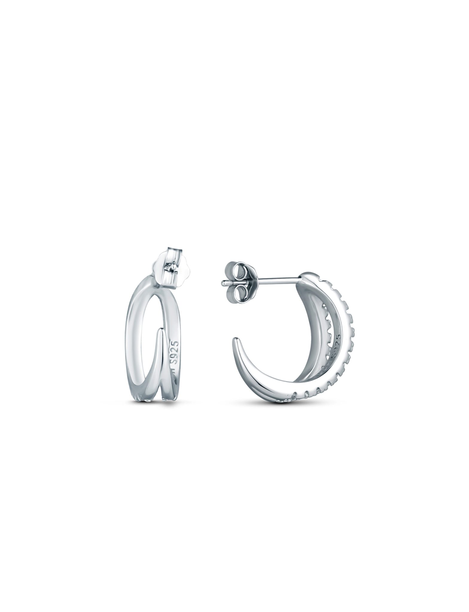 Amity Silver Earrings