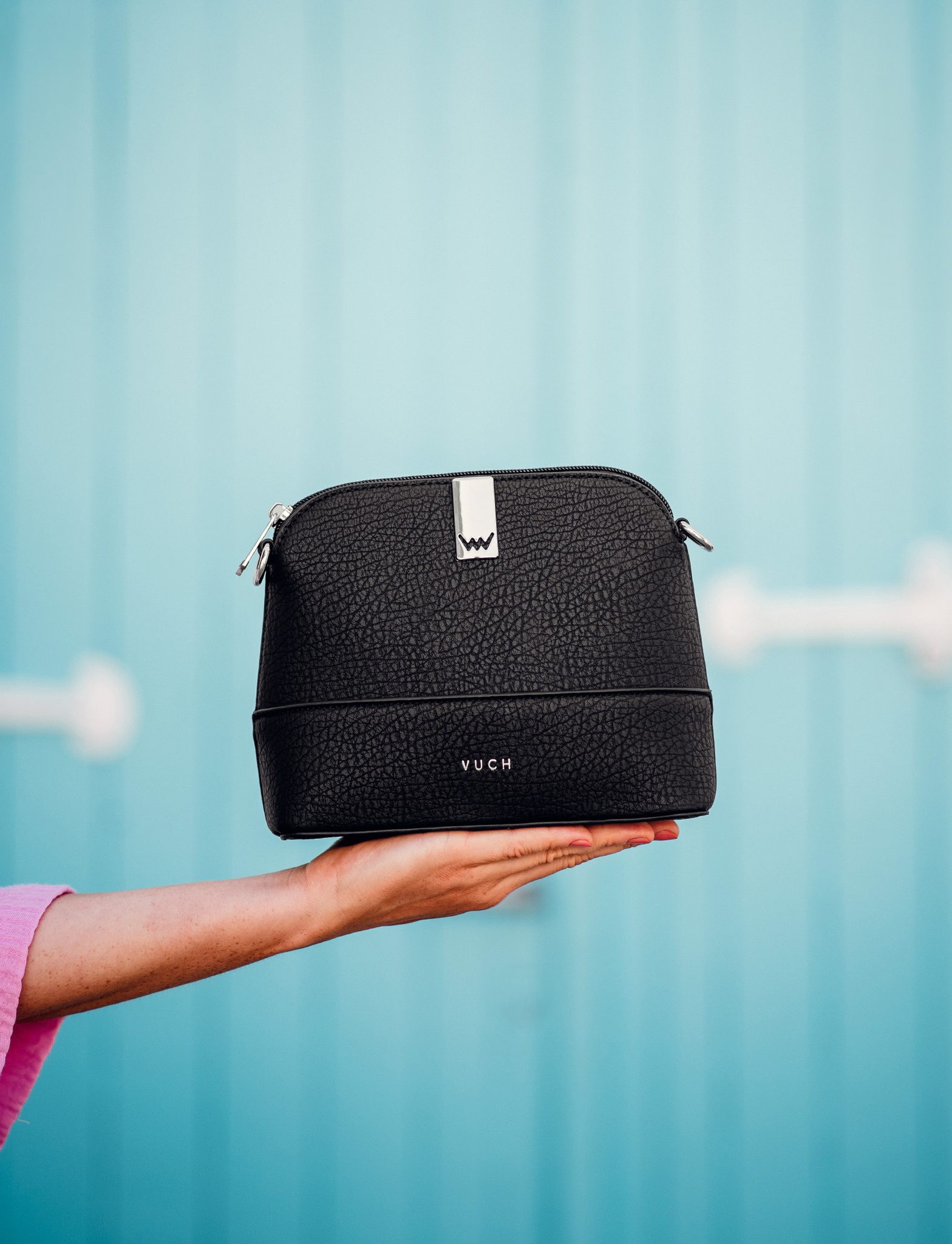 VUCH Cara Mini Black Handbag