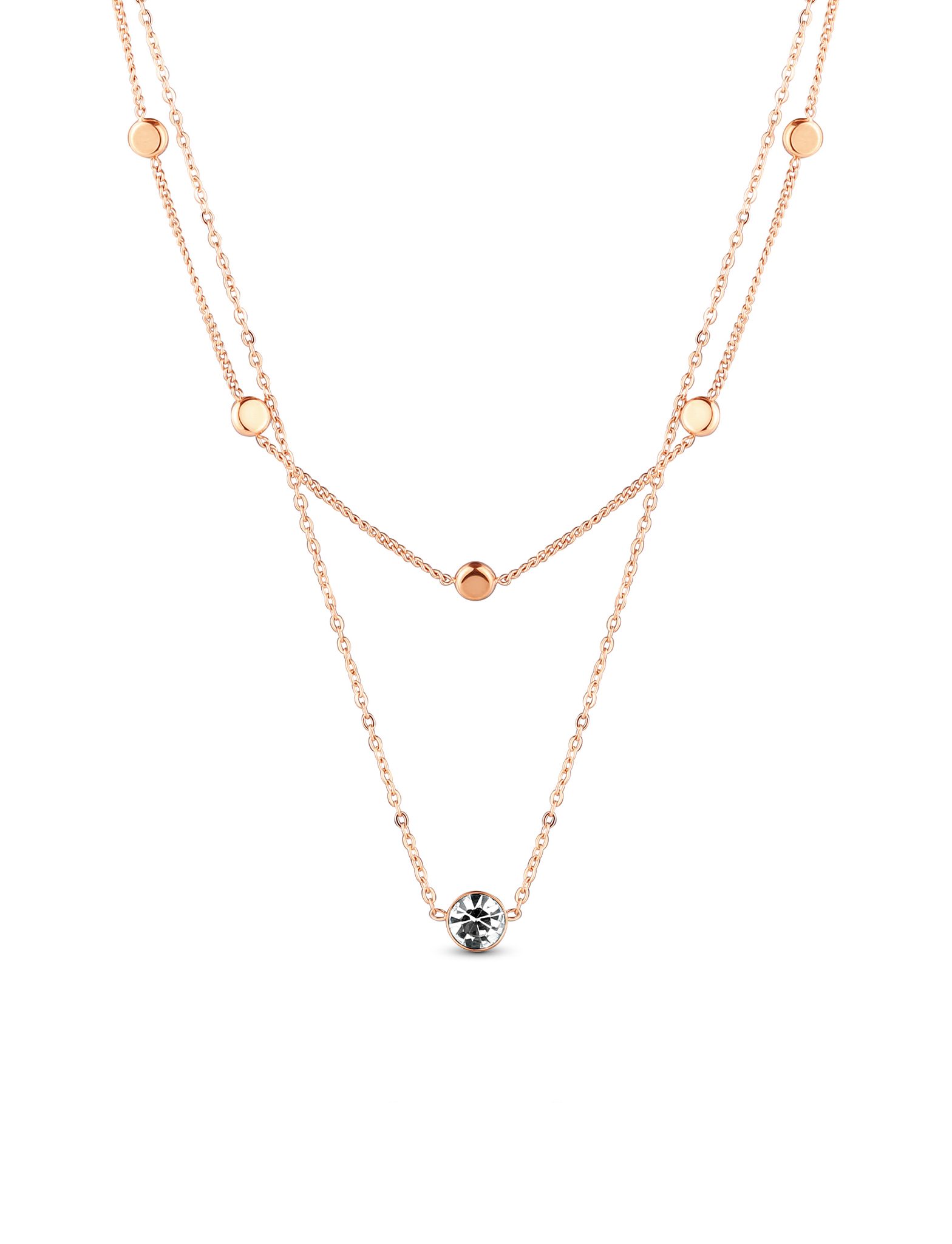 VUCH Elista Rose Gold Necklace