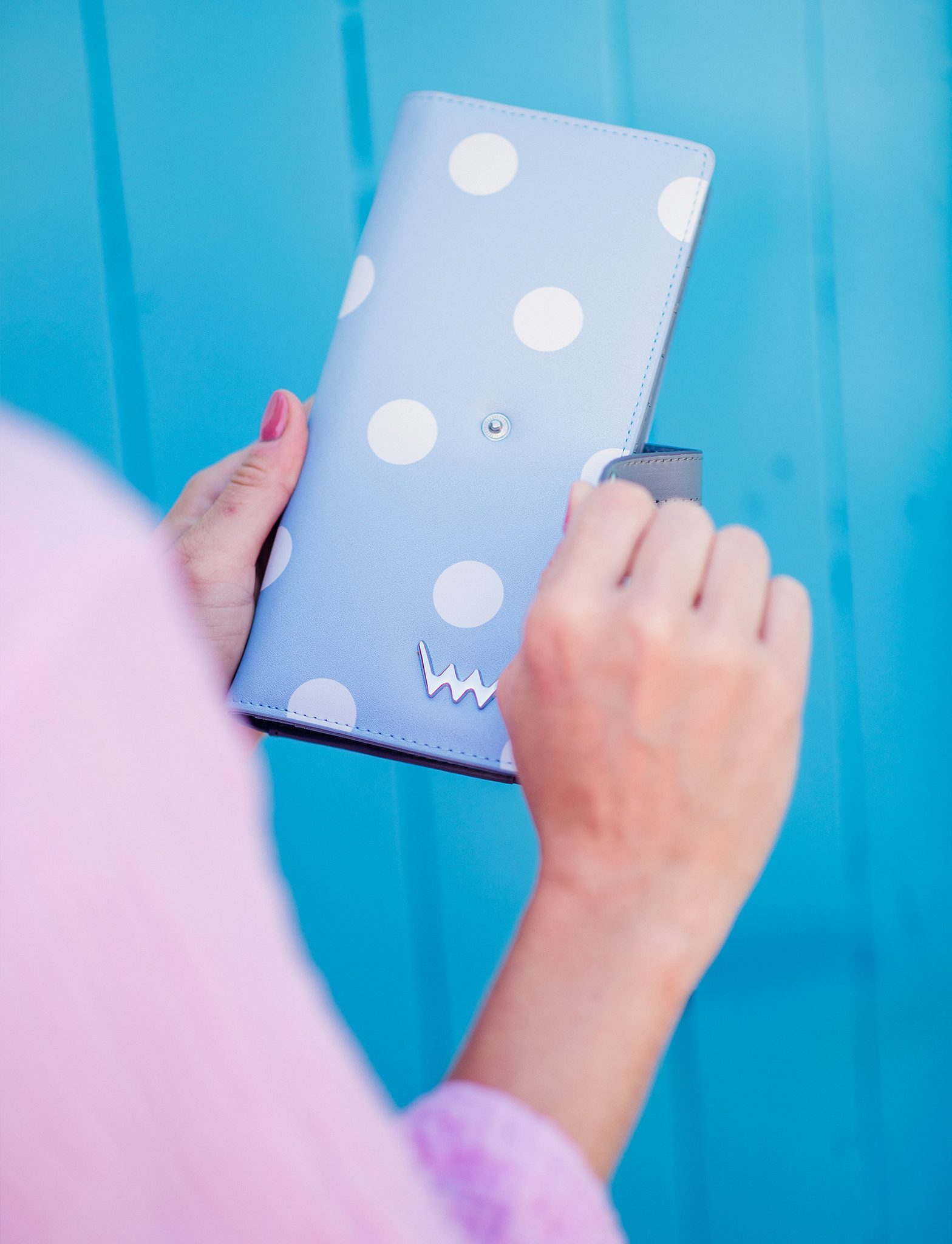 VUCH Cissy Light Blue Wallet