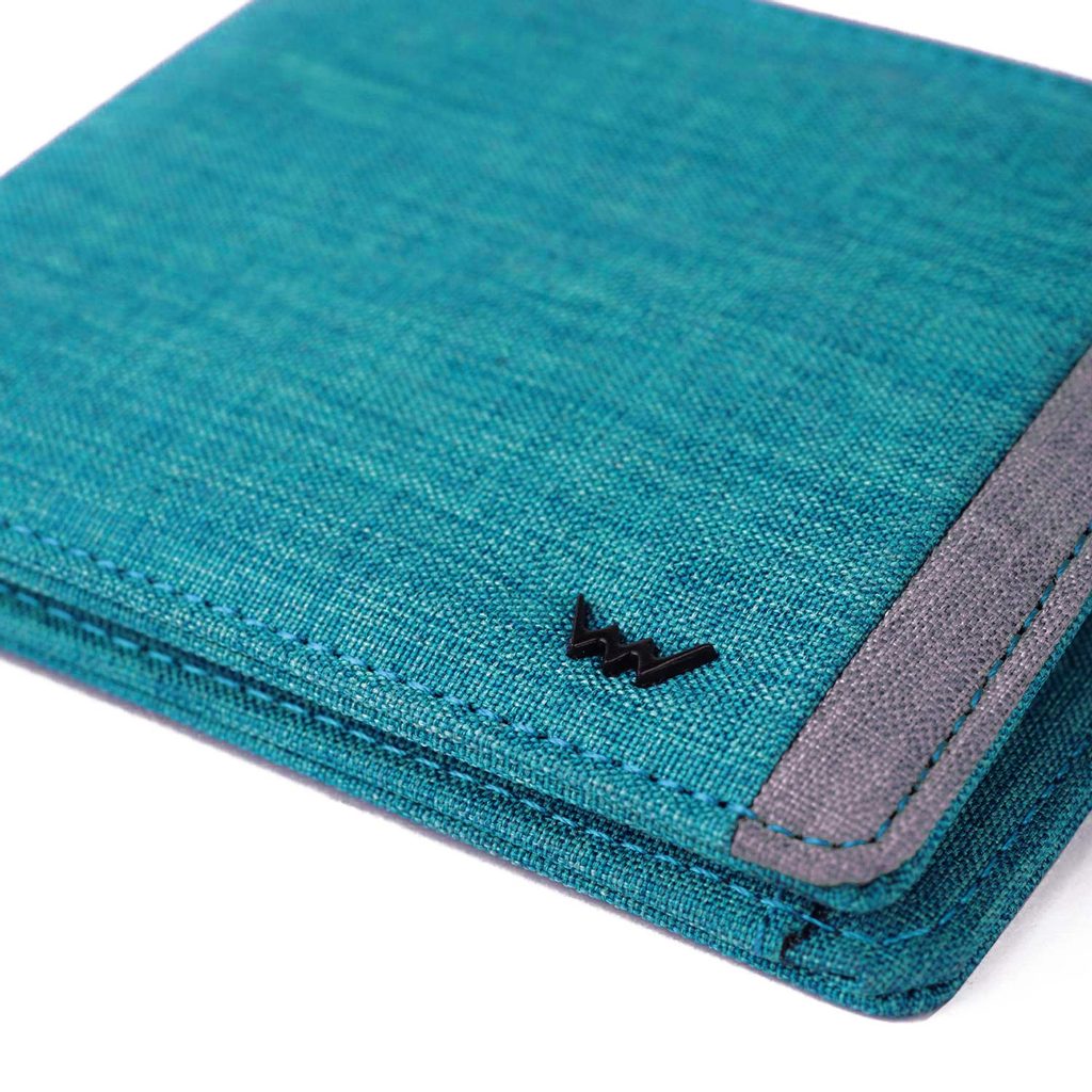 Portofel albastru bărbătesc Cruell