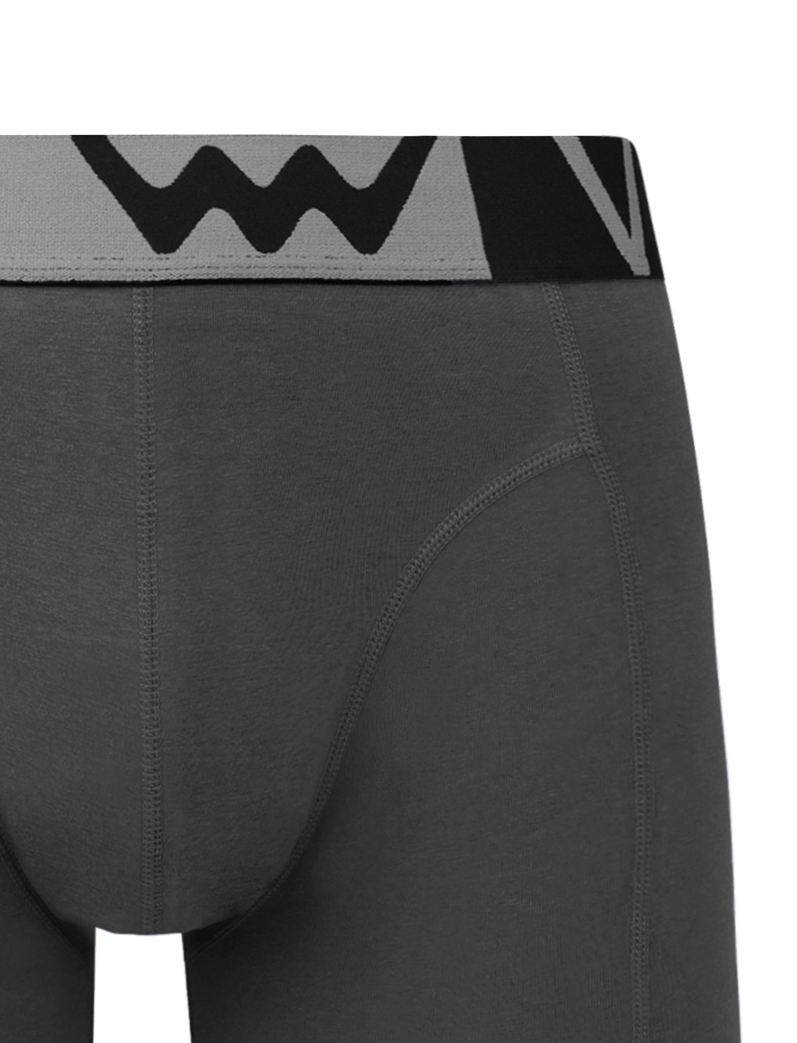 Pantaloni scurți boxer pentru bărbați Noor Gri