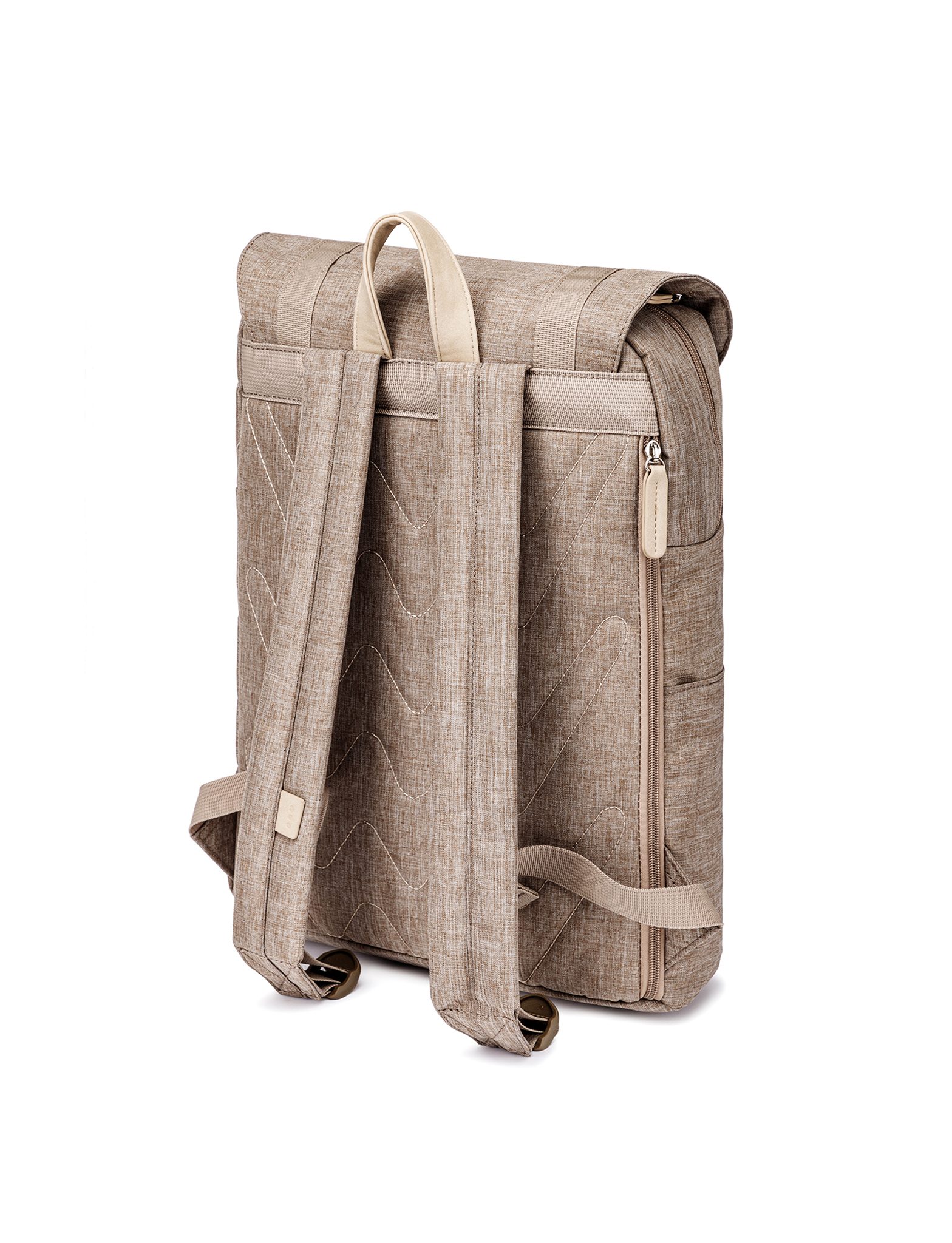 VUCH Corbin Big Beige city backpack