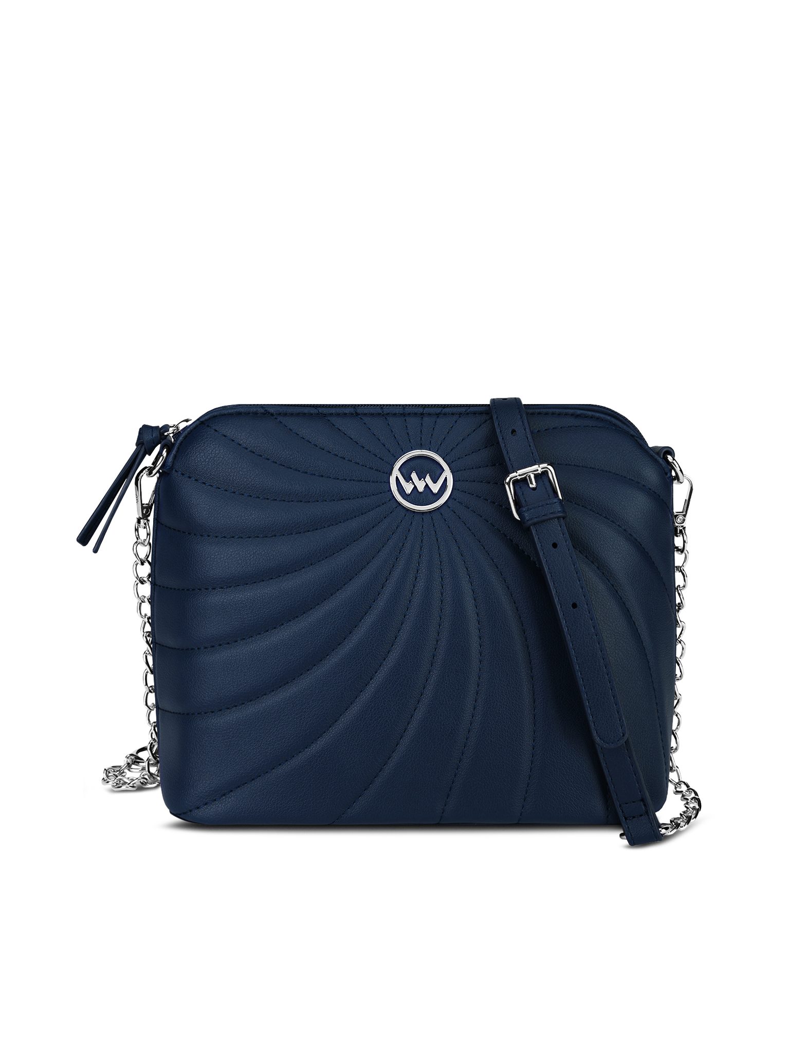 Синя чанта за рамо Cara Rays