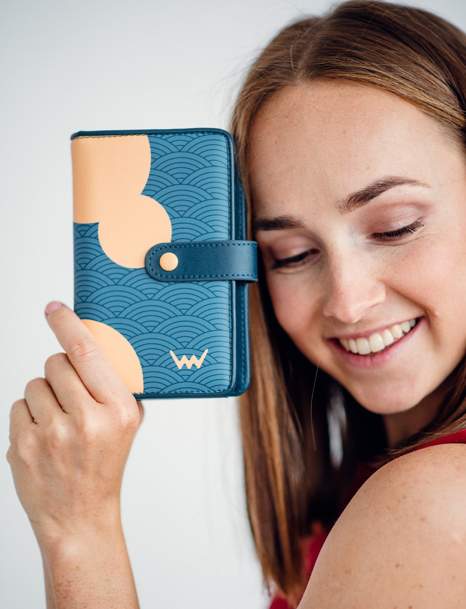 VUCH Lance Nami Blue Wallet