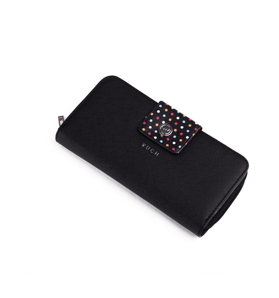 Portofel dama VUCH Black Dots Collection