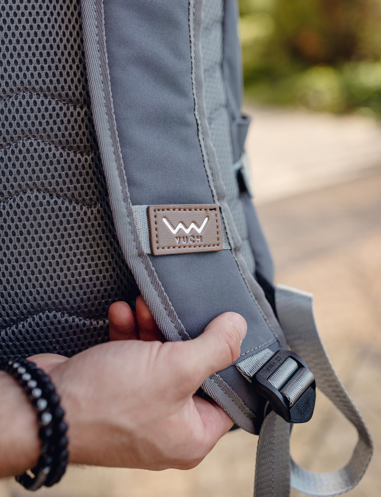 VUCH Orym Grey city backpack