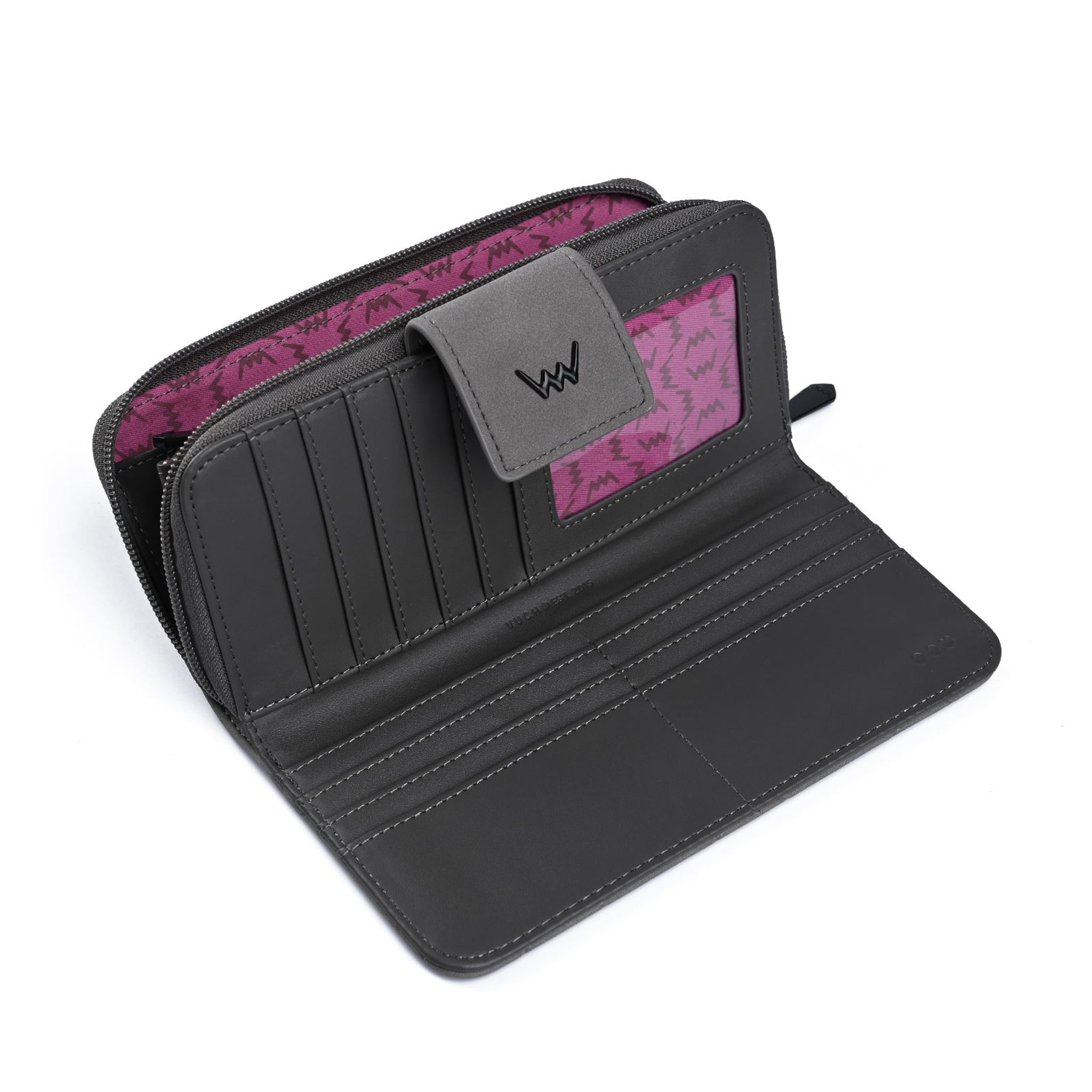 Portofel elegant gri Noelle Grey