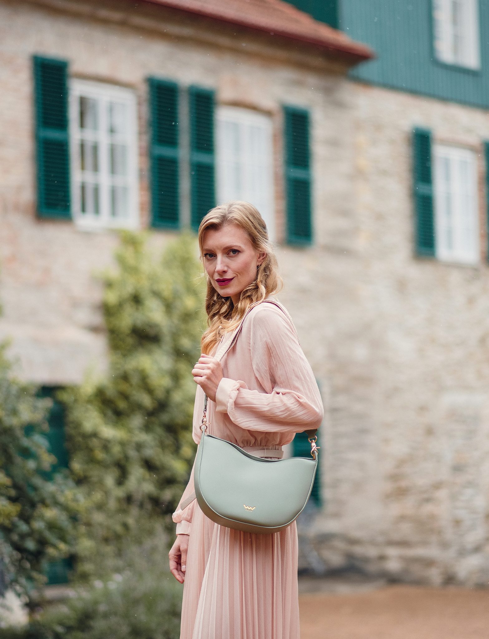 VUCH Carys Dusty Green Handbag