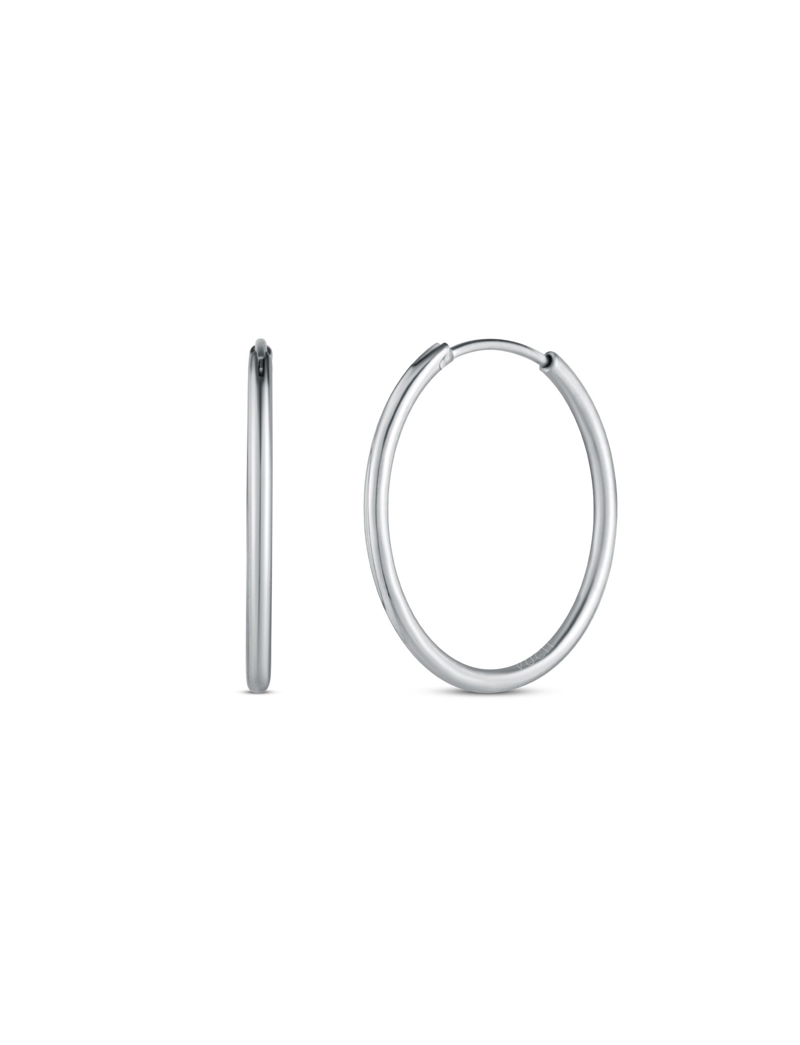 Сребърни обеци Yetta Middle