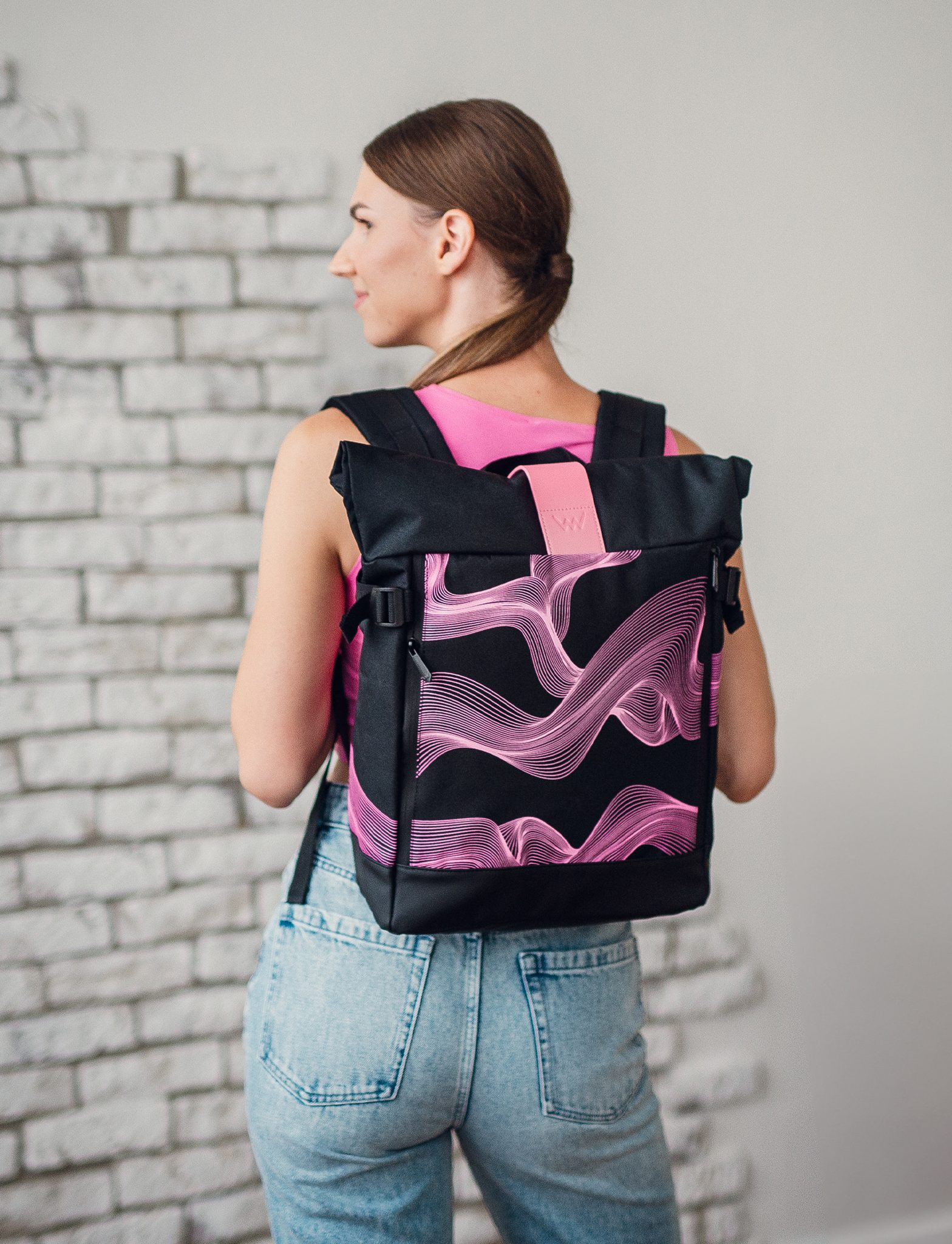 VUCH Nescio Chaos Black city backpack