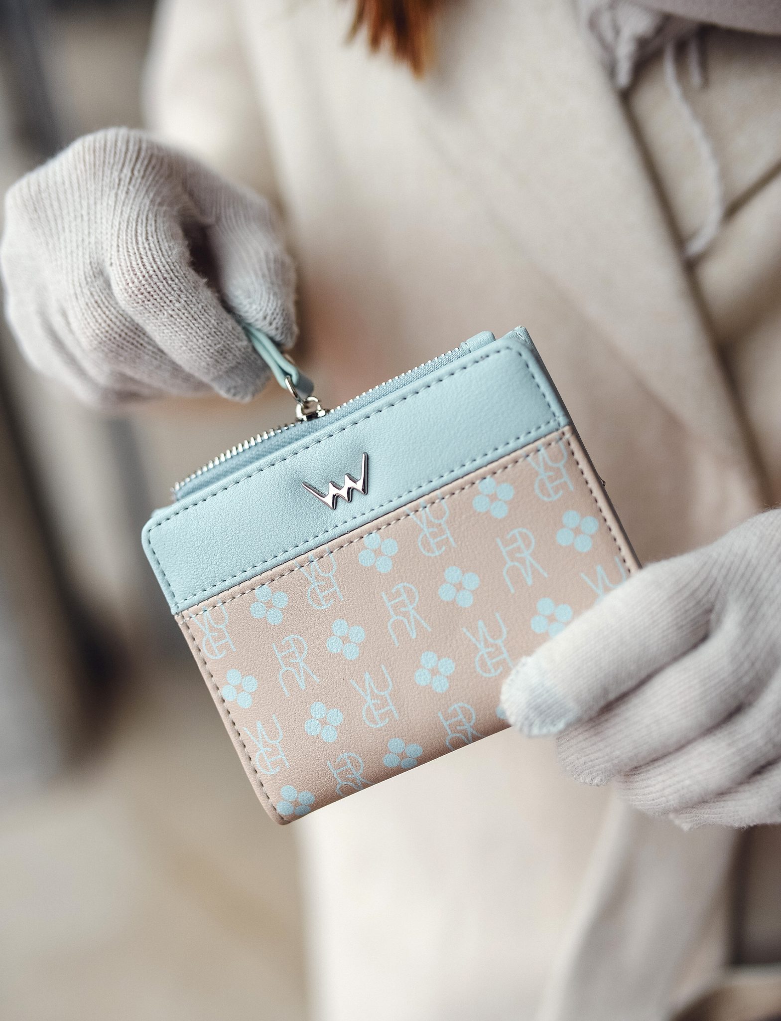 Portofel Marva Mini Bej