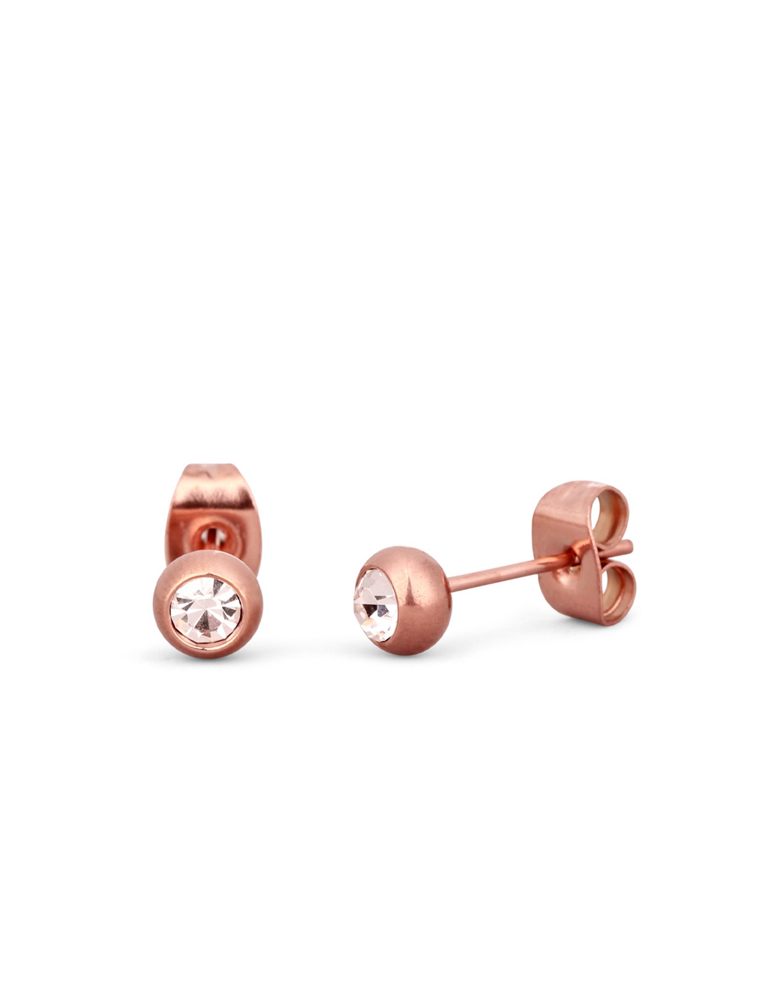 Gem Rose Gold Earrings