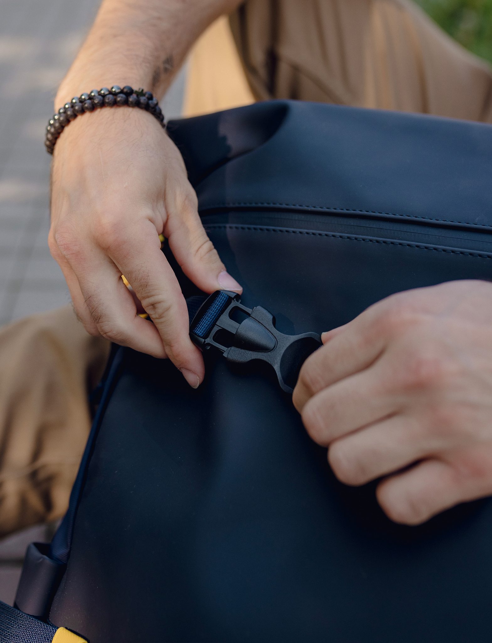 VUCH Maielle Blue city backpack