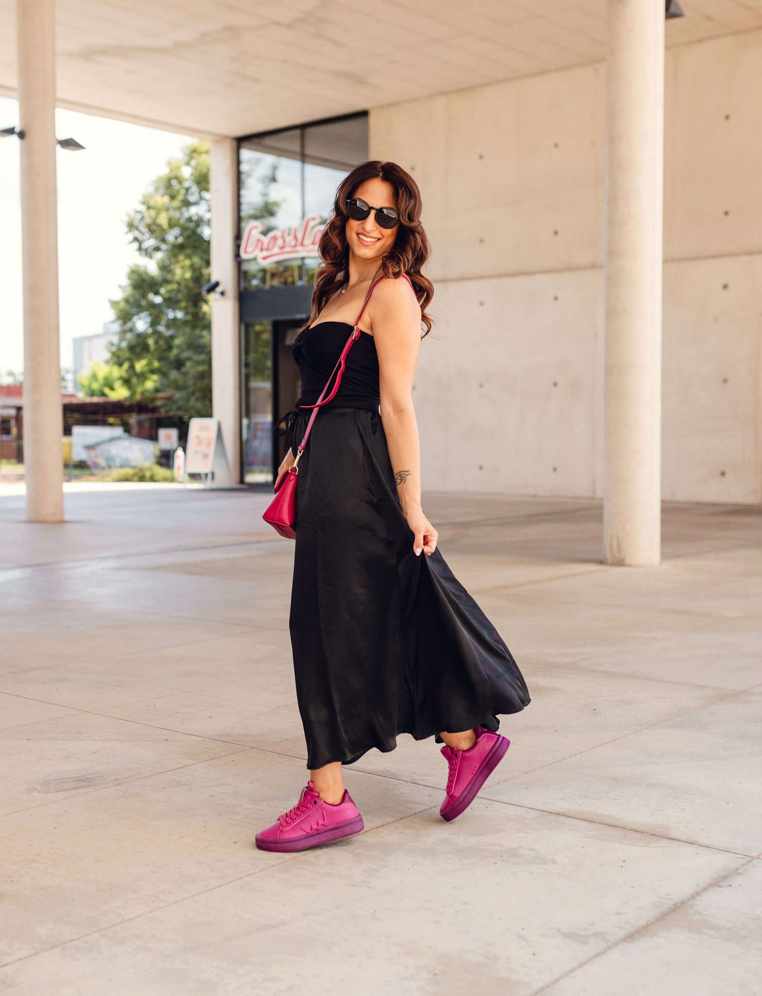 VUCH Lucky Purple Sneaker