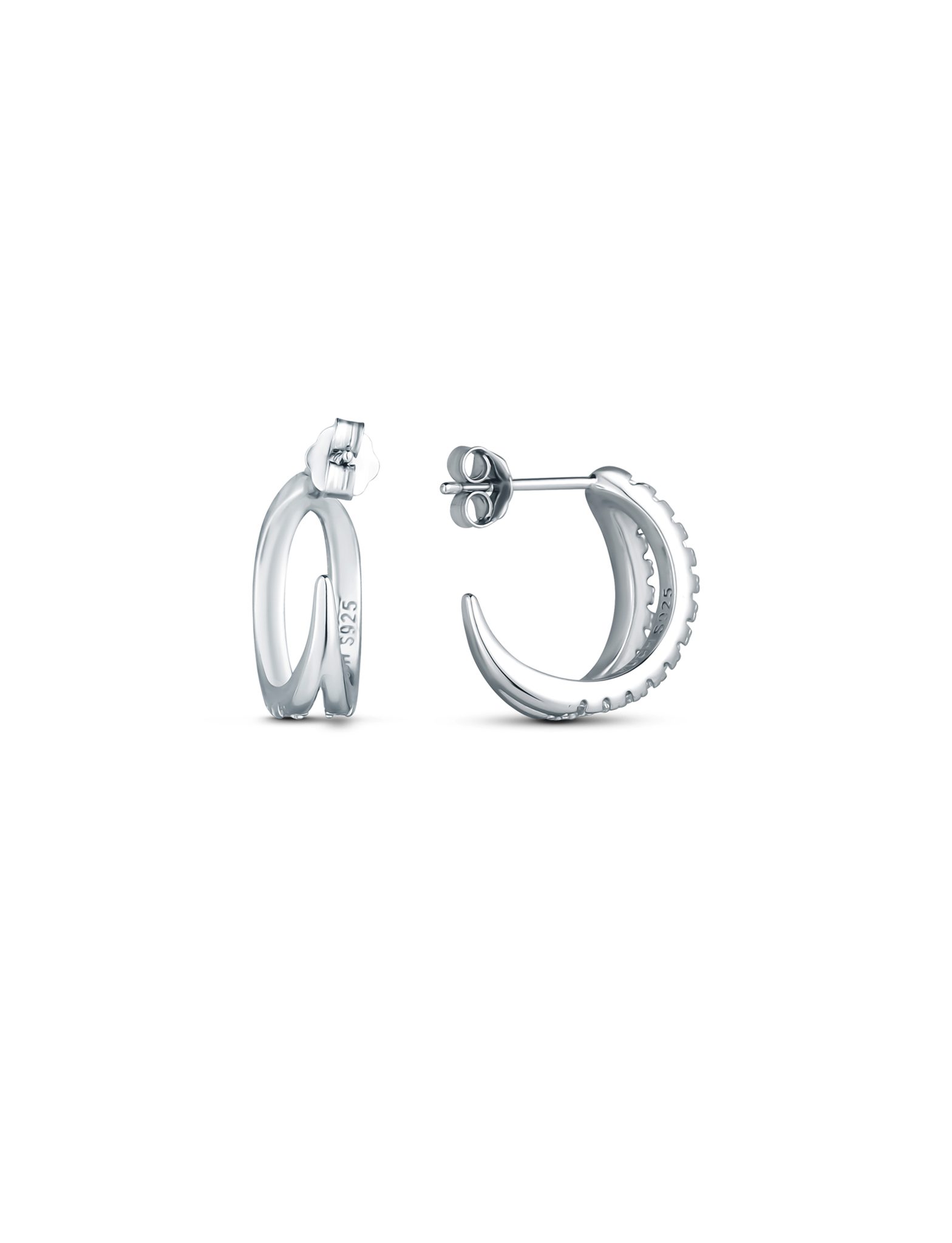Amity Silver Earrings