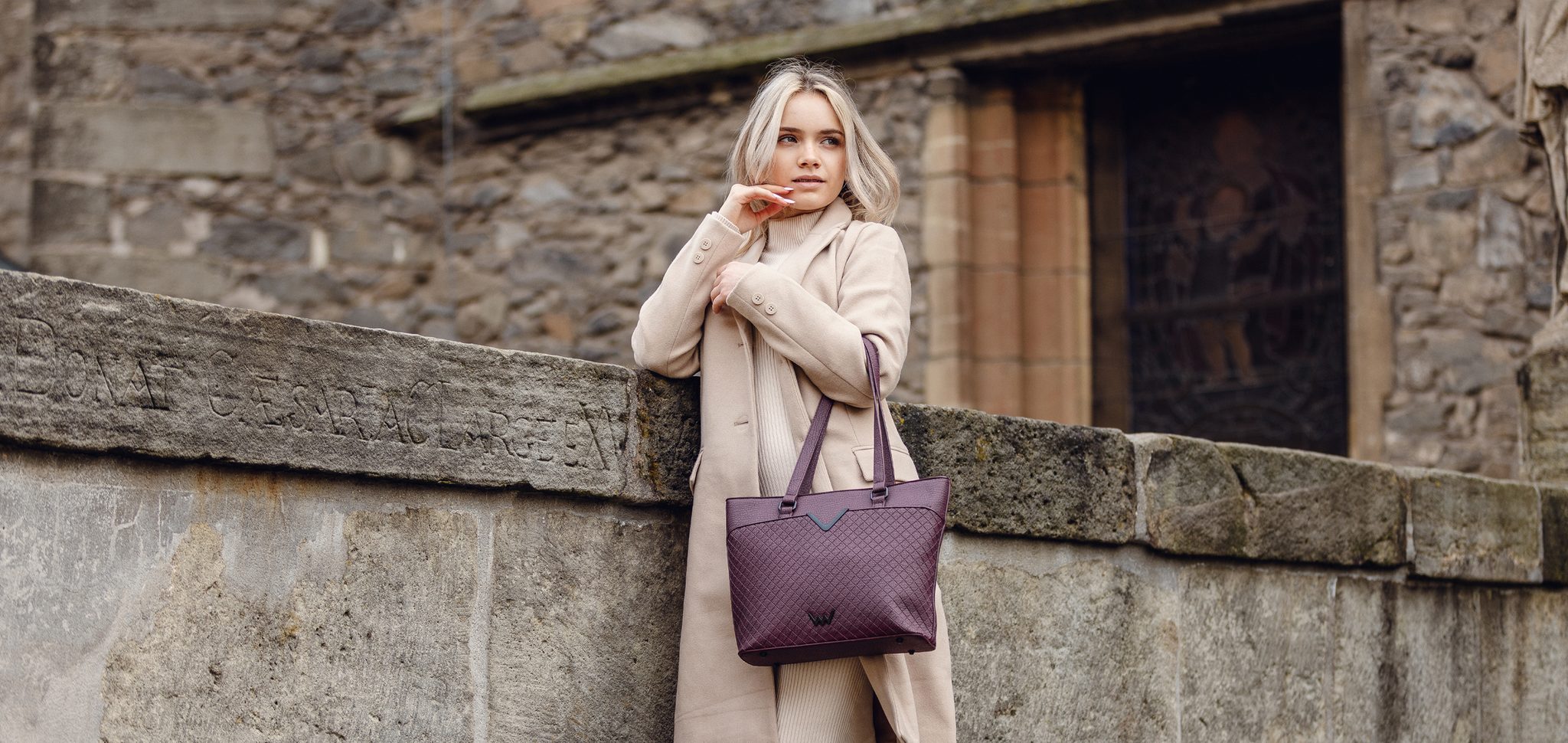 Genti pentru femei Vuch - bordo