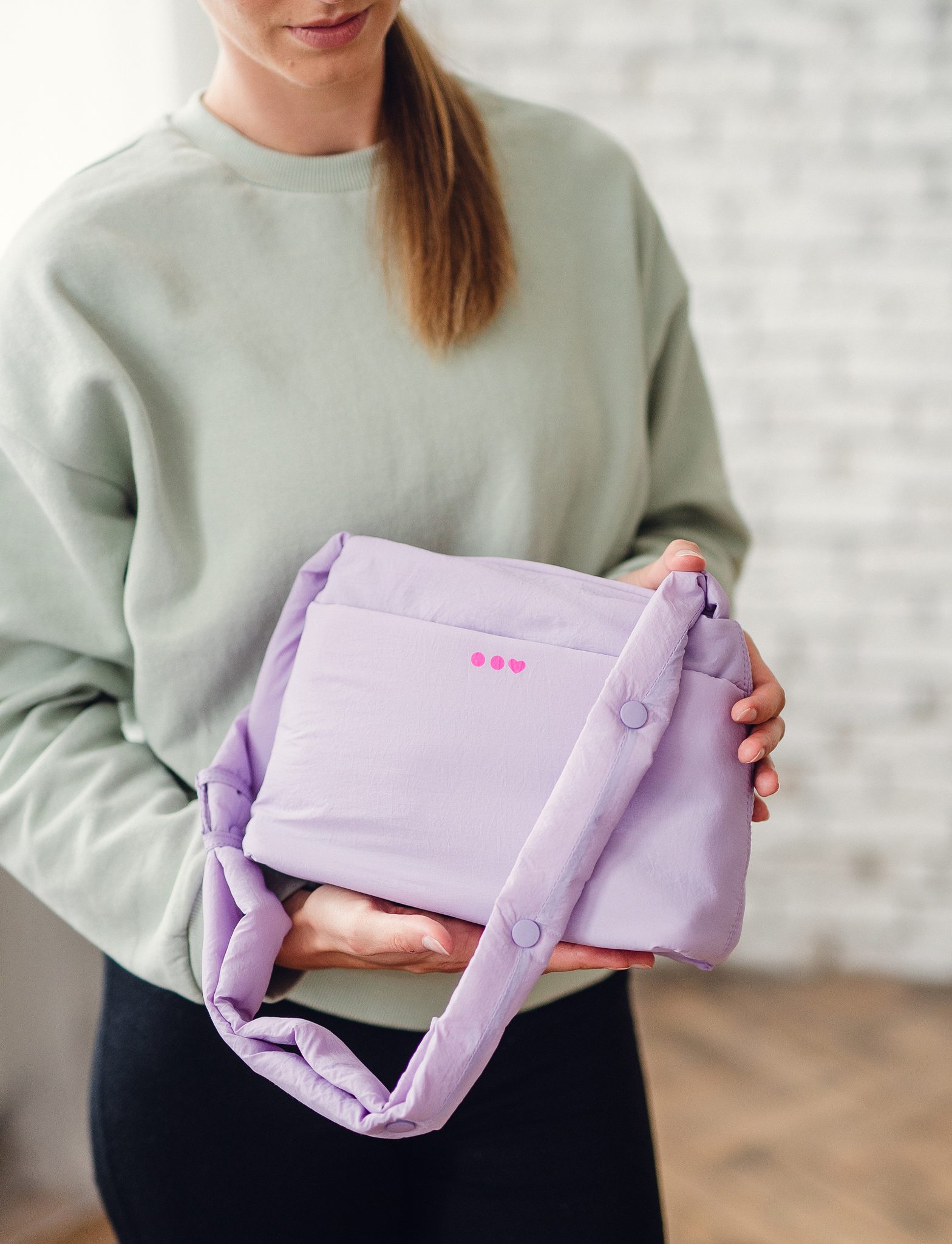 VUCH Cara Fluffy Lilac Handbag
