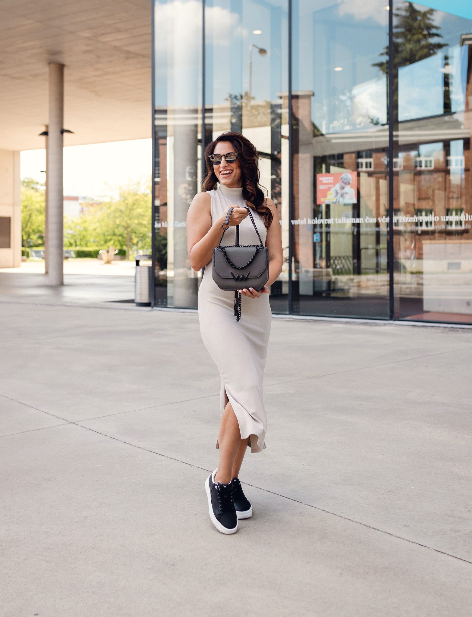 VUCH Rowen Grey handbag