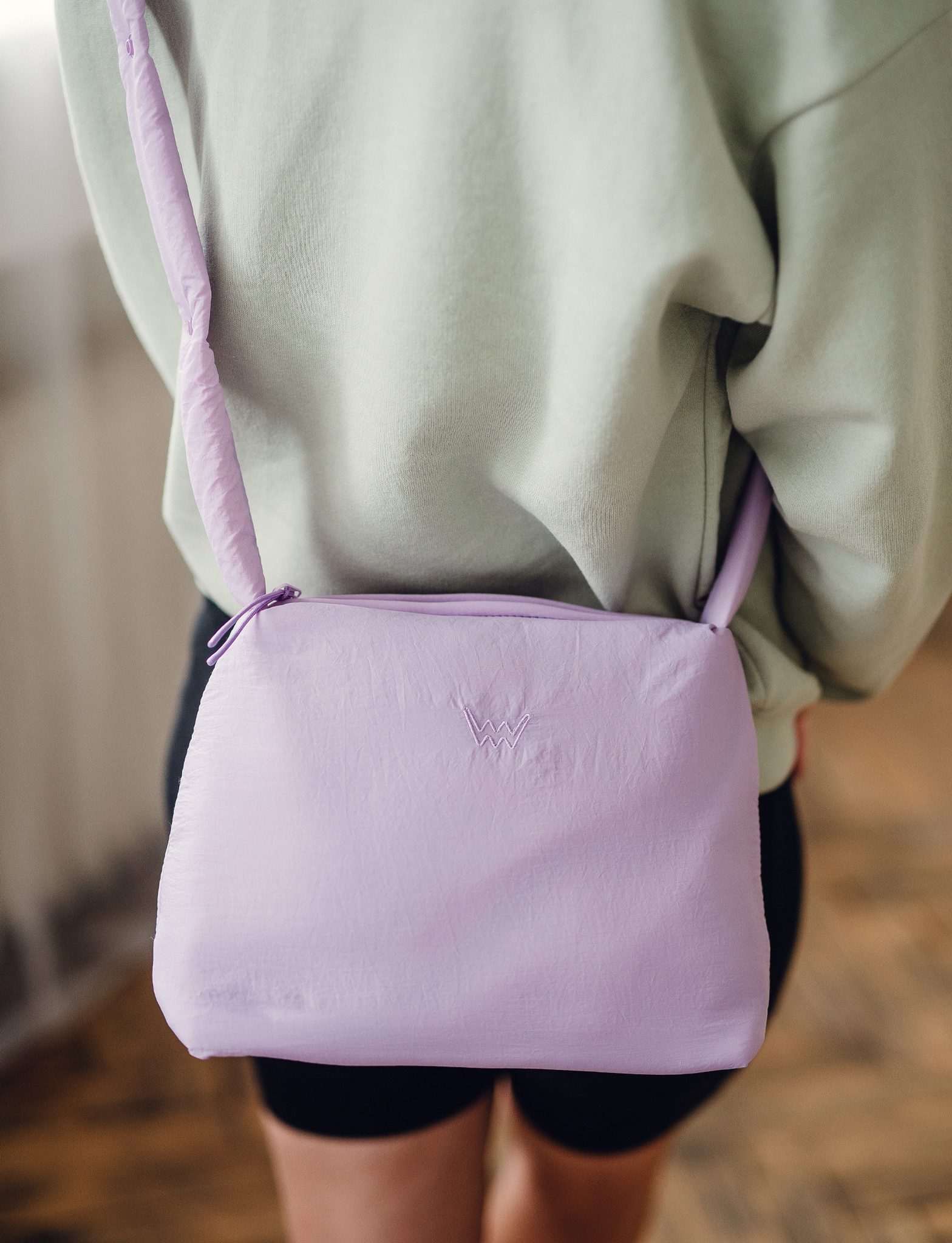VUCH Cara Fluffy Lilac Handbag